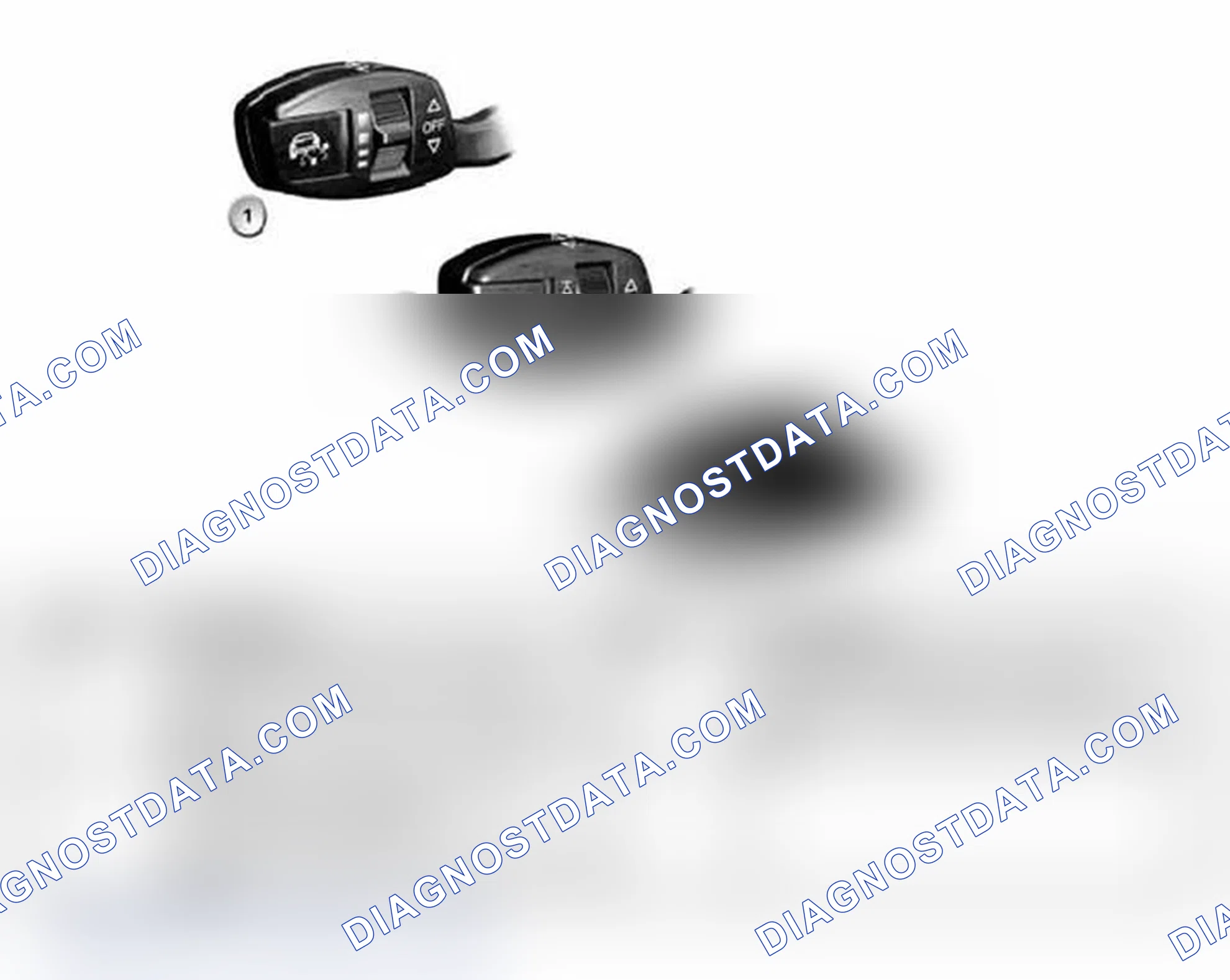 Scheme 13: Steering Column Stalk For Active Cruise Control: E60, E61, E63, E64, E65, E66