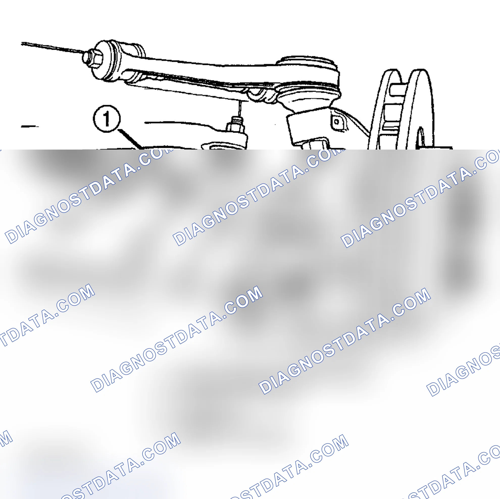 Scheme 11: FRONT TOE (WITHOUT LINK/COIL SUSPENSION)