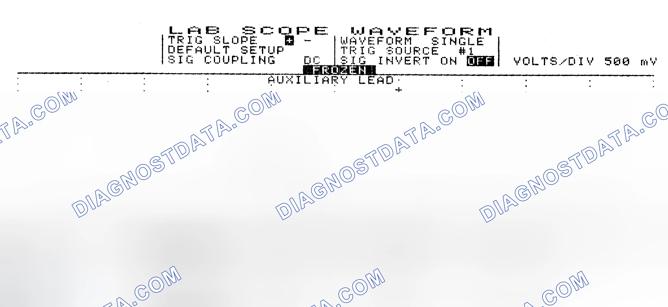 Scheme 10: Single Injector w/Excessive Current Flow - Current Pattern