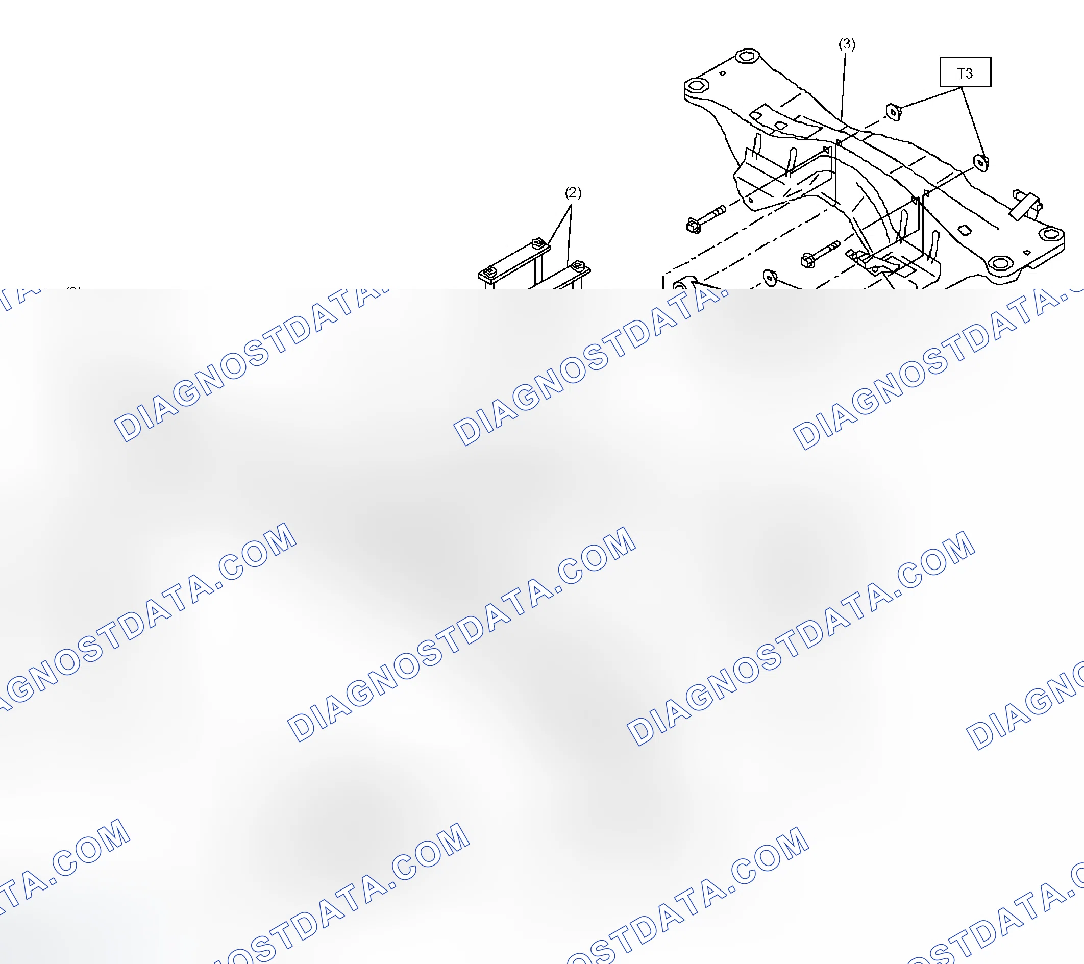 Scheme 5: REAR DIFFERENTIAL MOUNTING SYSTEM