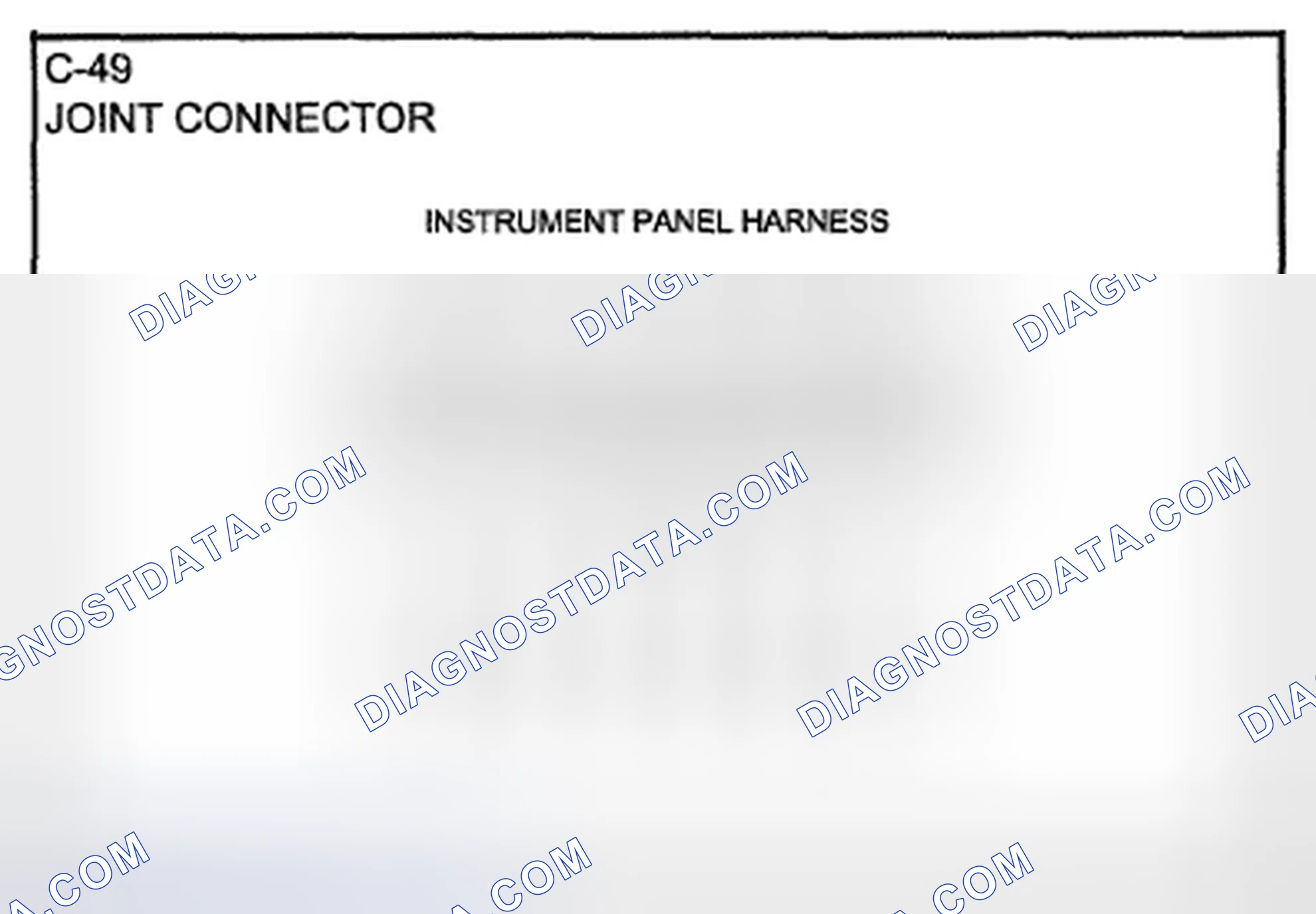Scheme 75: Identifying Joint Connector Terminals (C-49)