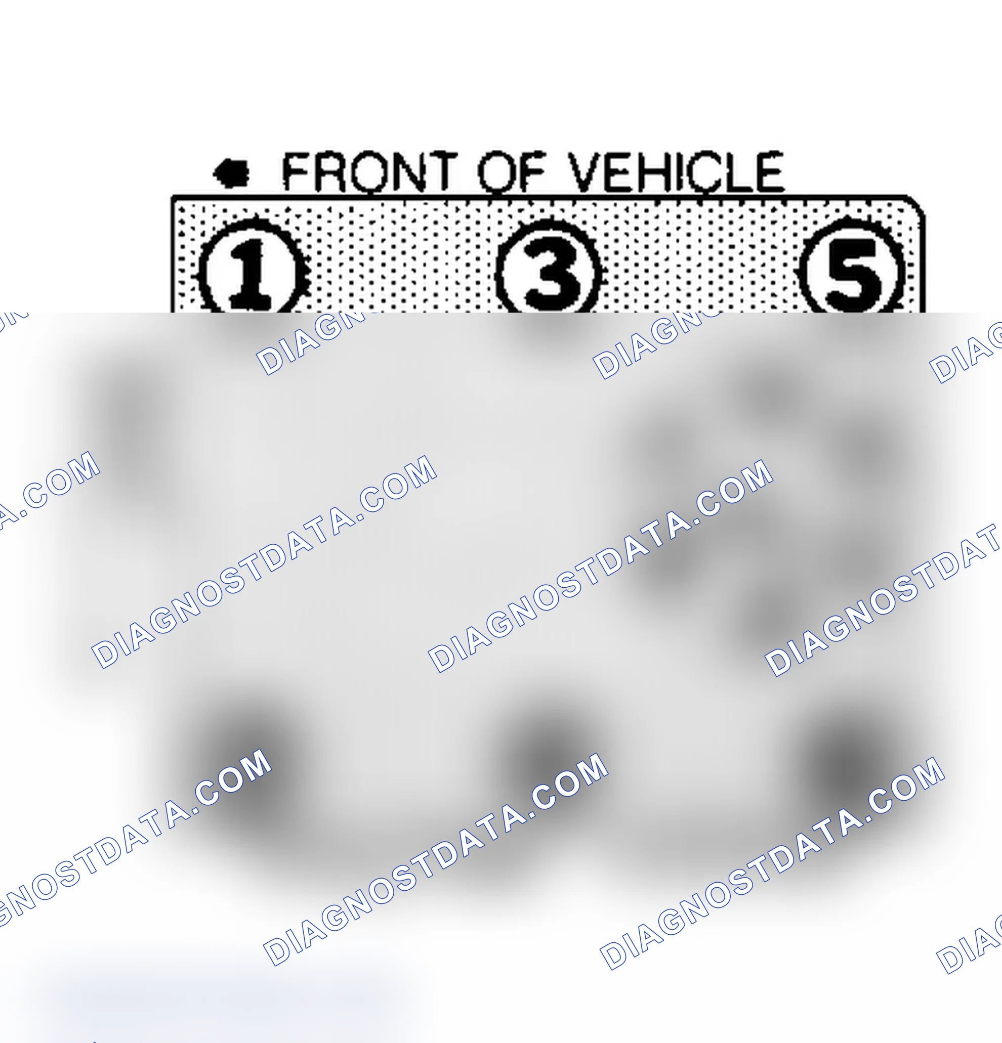 Scheme 2: Firing Order & Timing Marks (2.8L)