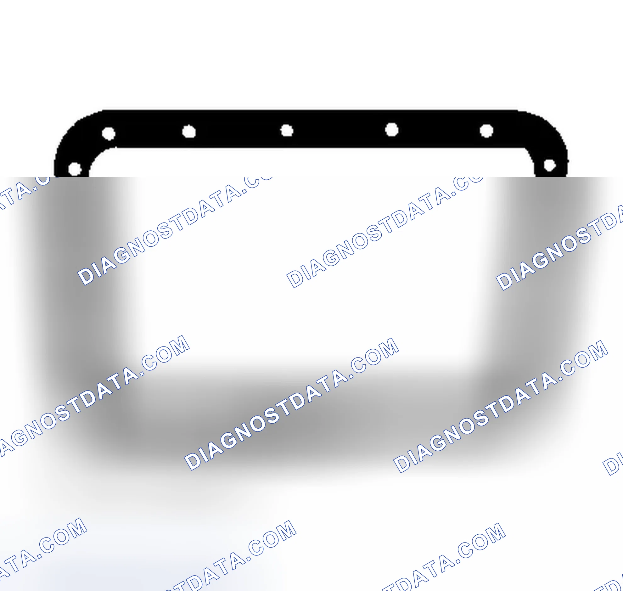 Scheme 16: Identifying Oil Pan Gasket (4R44E, 4R55E & 5R55E)