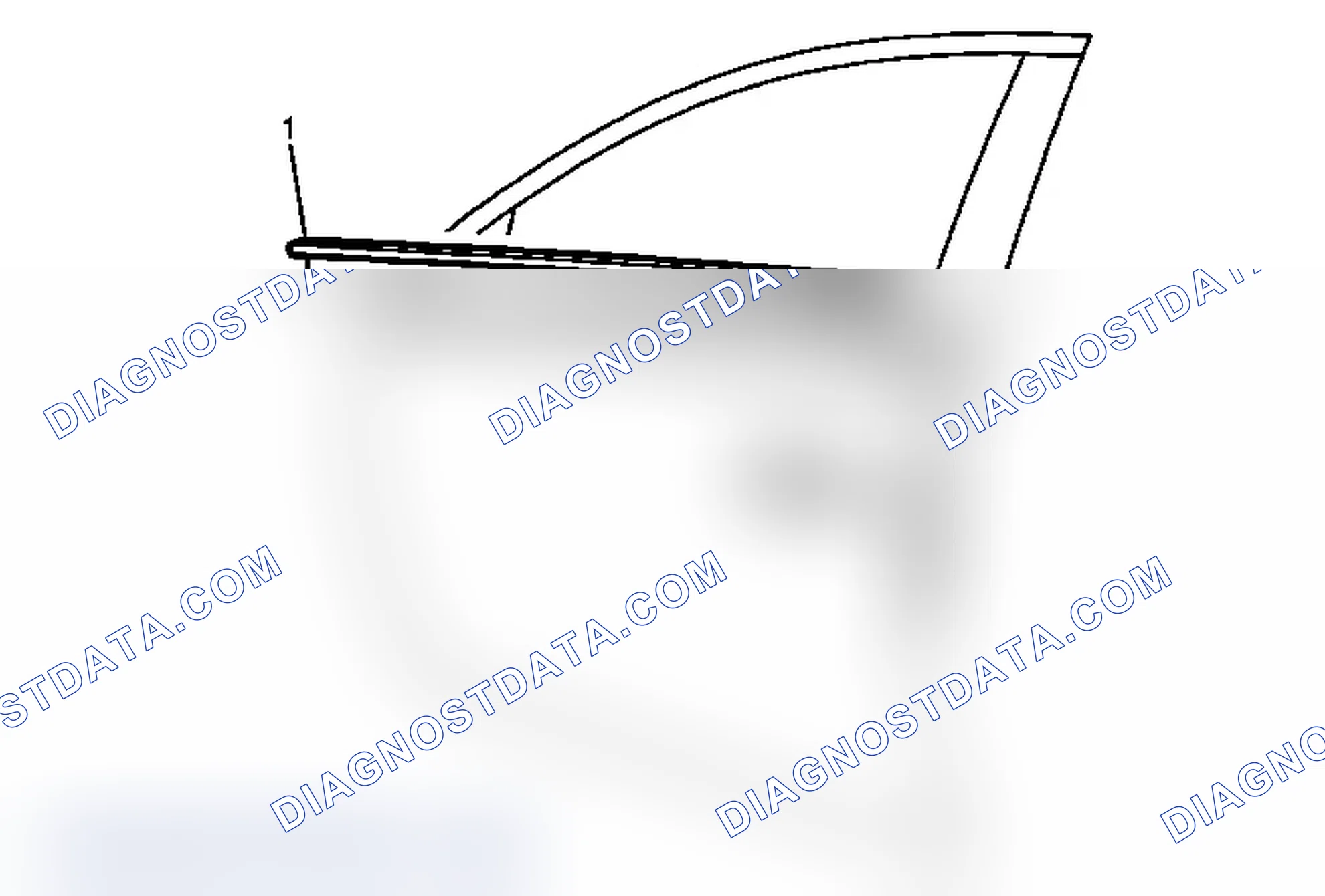 Scheme 15: Front Side Door Window Outer Sealing Strip Replacement
