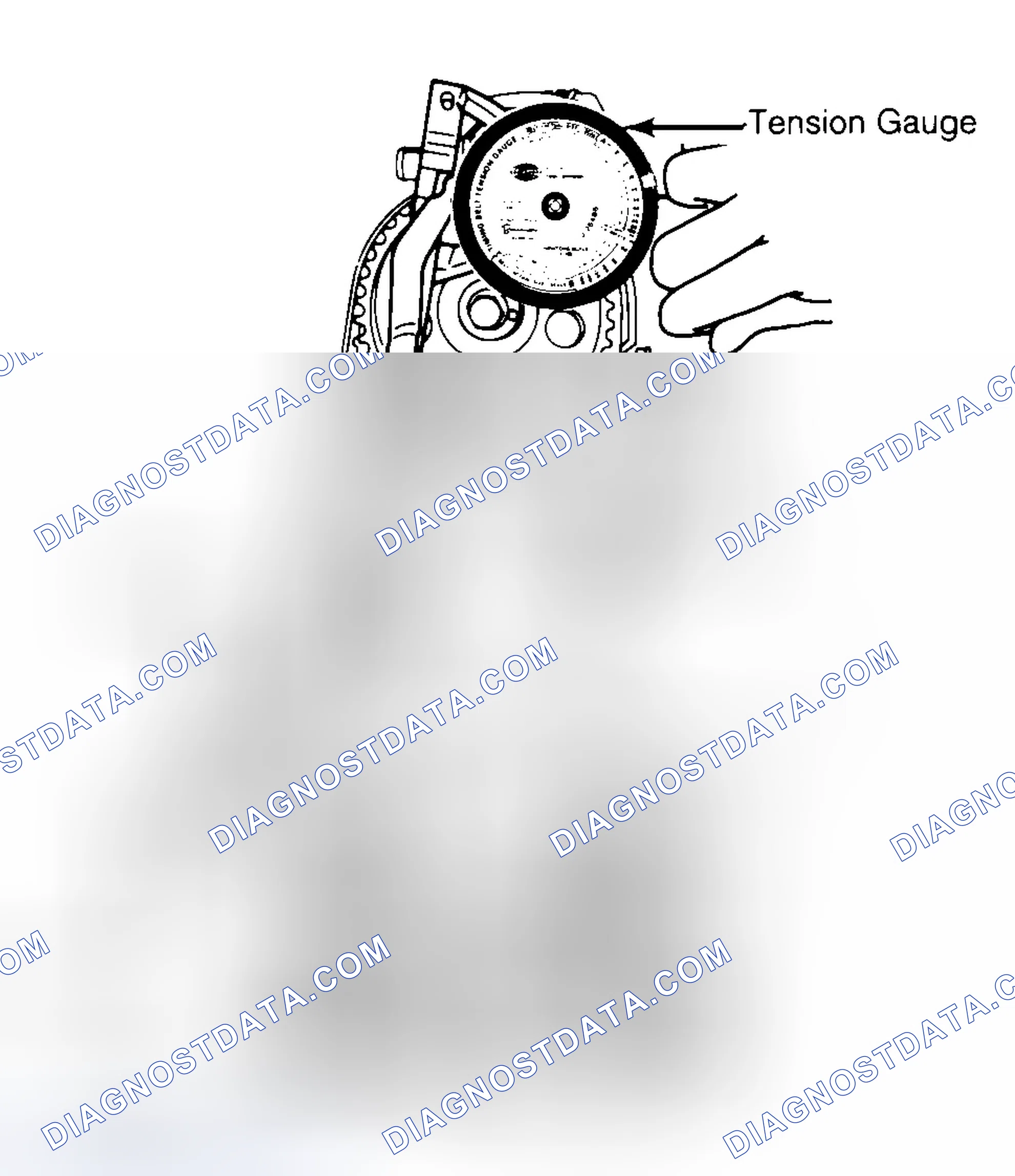 Scheme 3: Adjusting Typical Timing Belt Tension