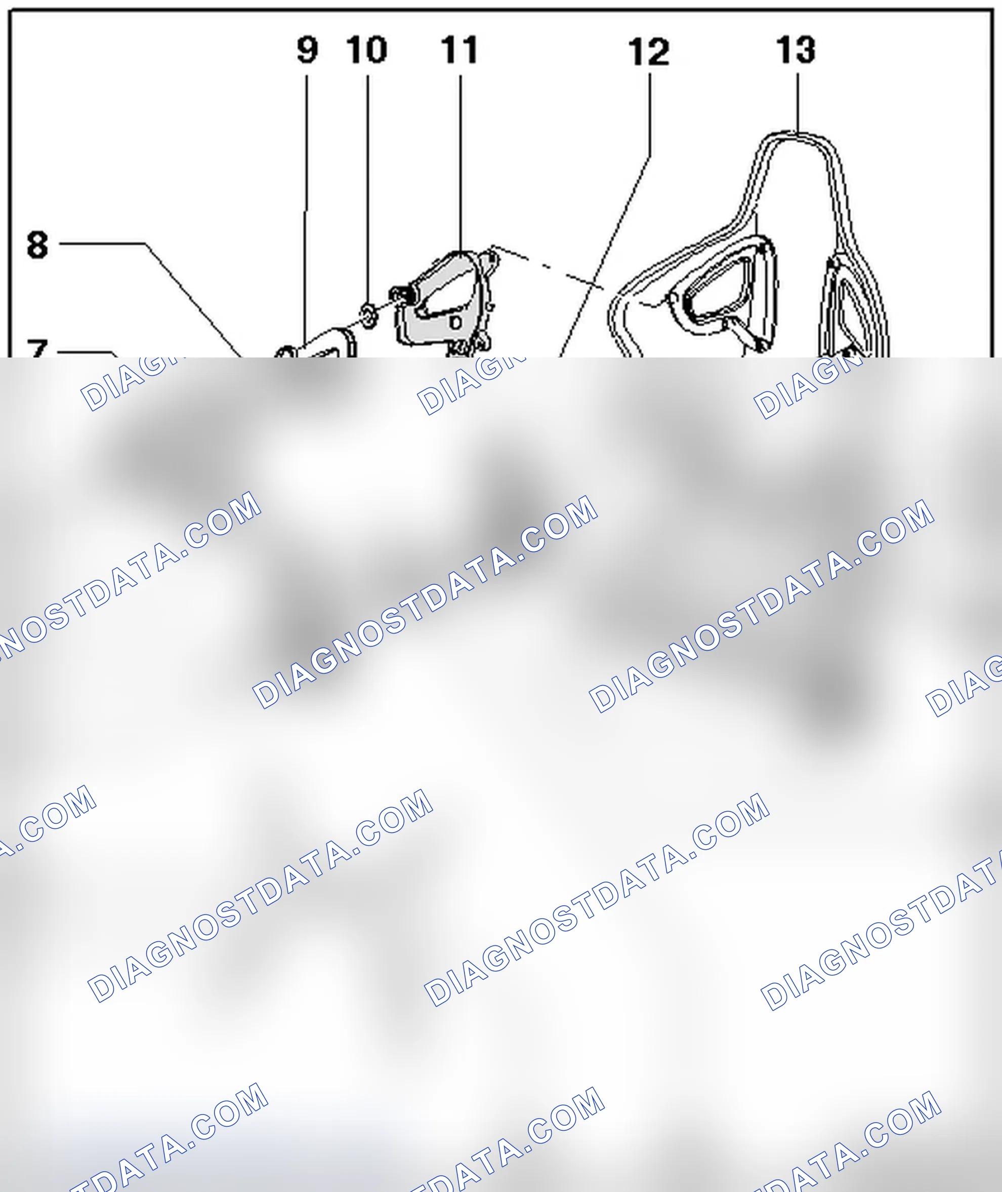 Scheme 76: BACKREST RELEASE OVERVIEW