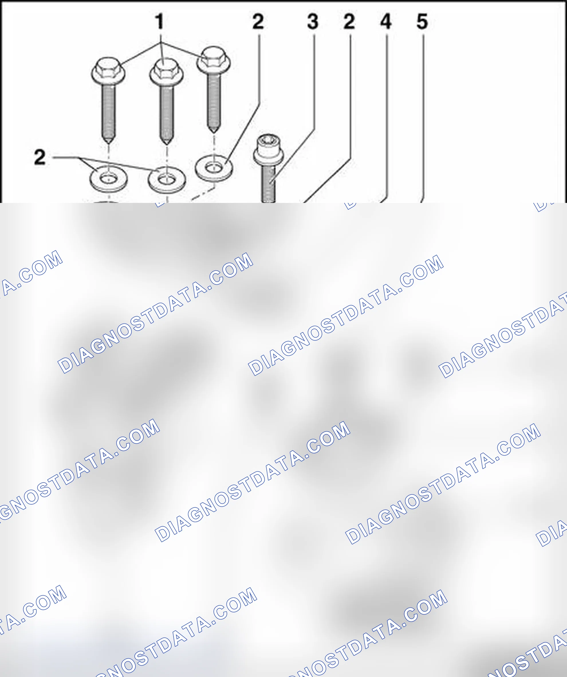 Scheme 96: Torque support (with torque support valve N382), assembly overview