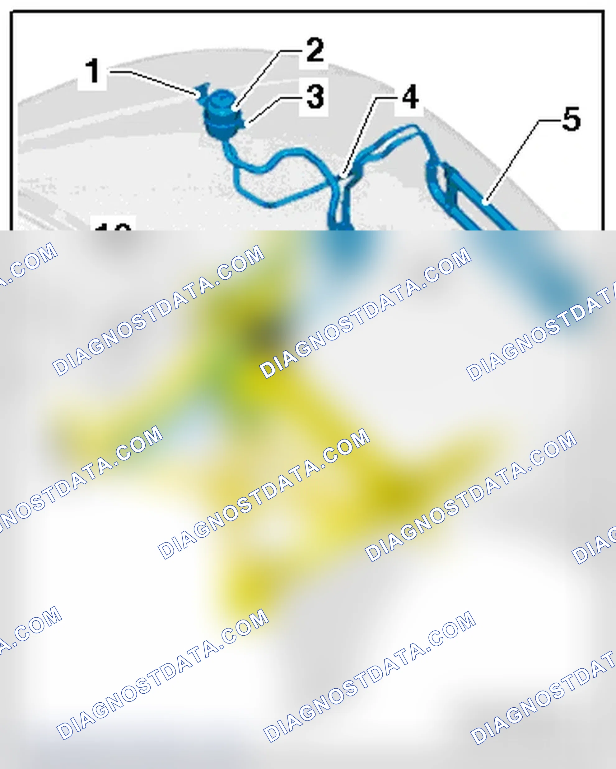 Scheme 158: LINES AND HOSES OVERVIEW (4-CYLINDER TFSI ENGINE)