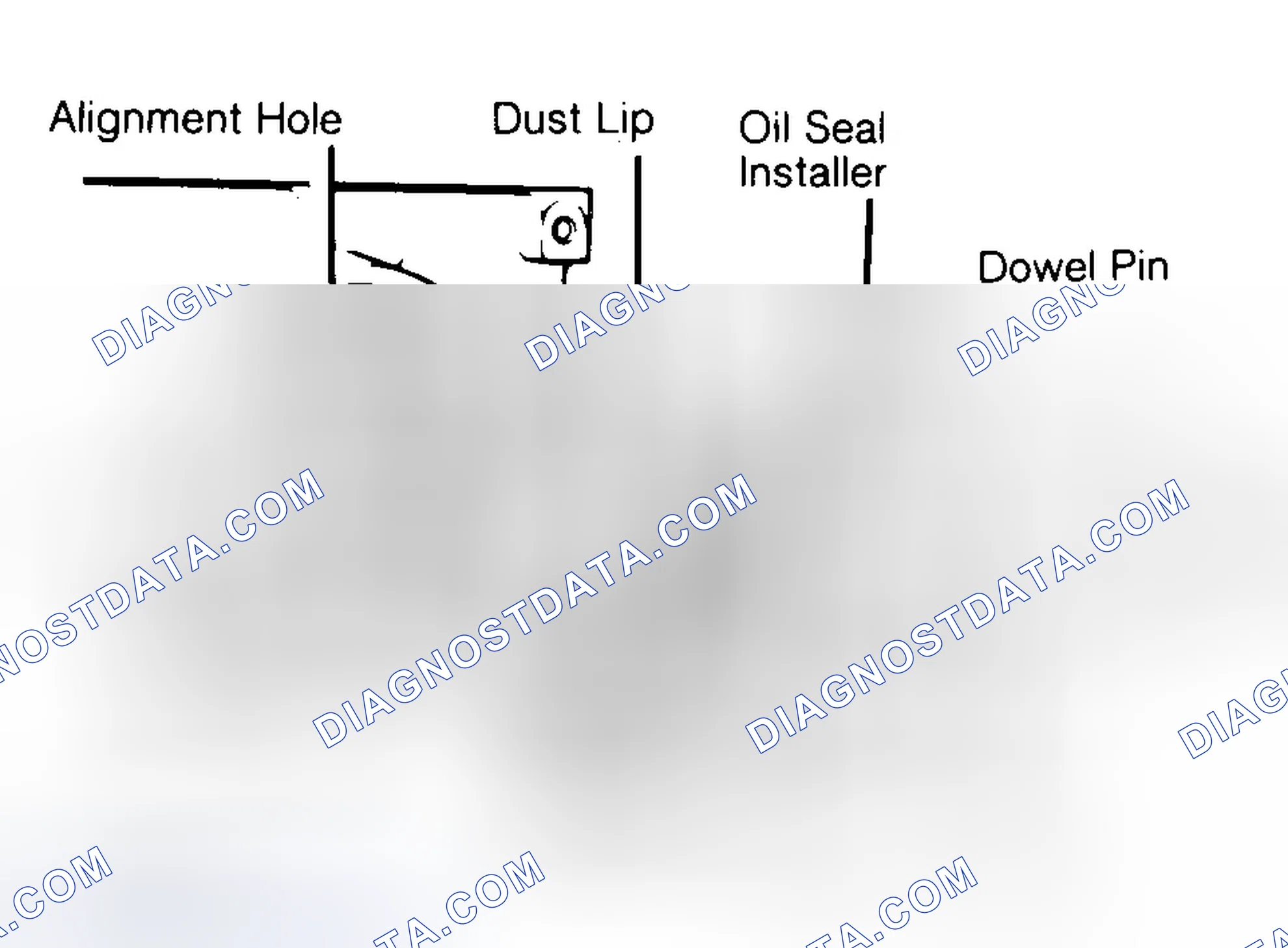 Scheme 10: Installing Typical One-Piece Oil Seal