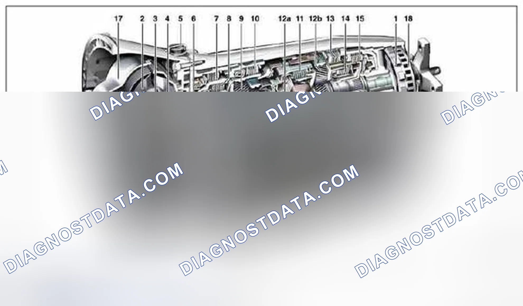Scheme 180: Multi-disk clutch, location/task/design - GF27.51-P-5103N