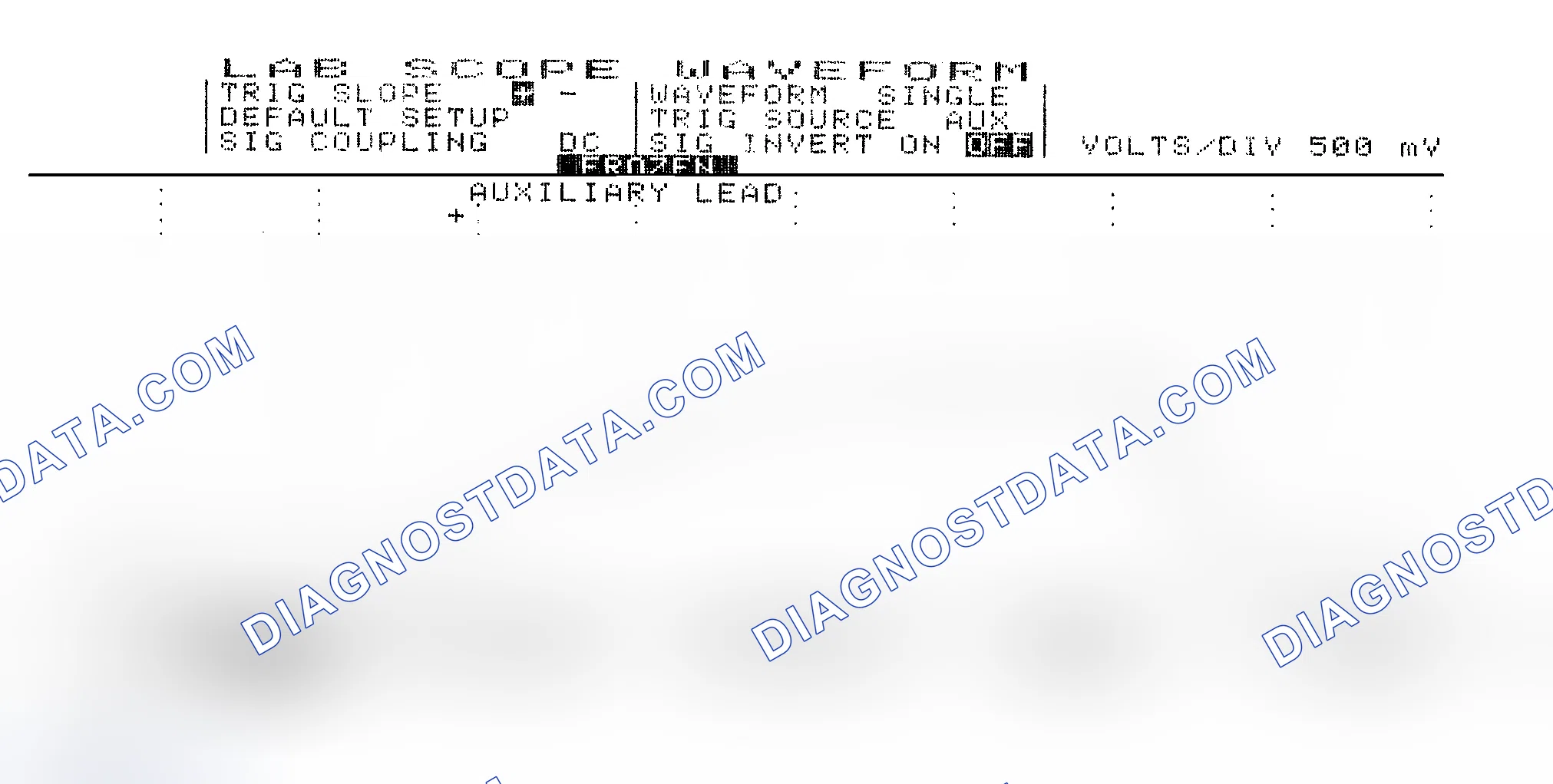 Scheme 14: Single Injector w/Excessive Current Flow - Current Pattern