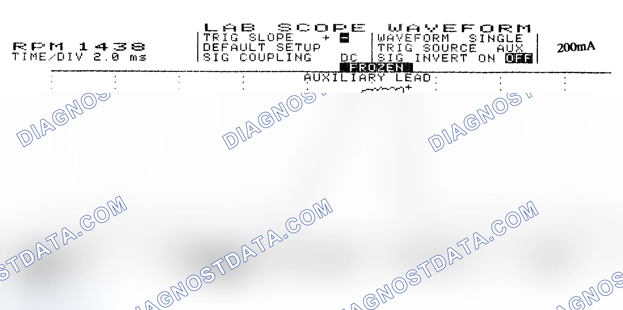 Scheme 15: Single Injector w/Normal Current Flow - Current Pattern