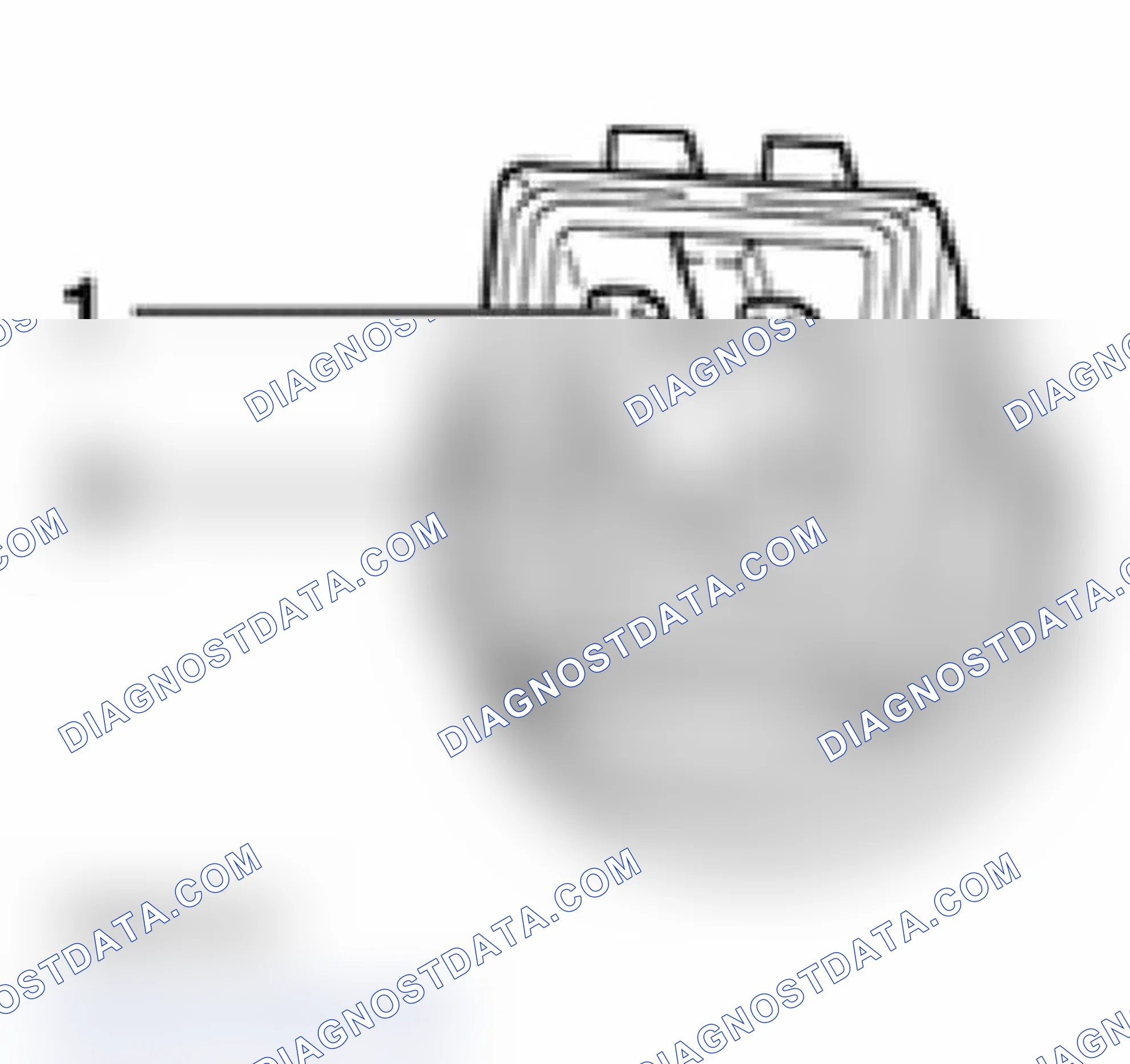 Scheme 54: Identifying ECT Sensor 4-Pin Connector Terminals (Square Connector)