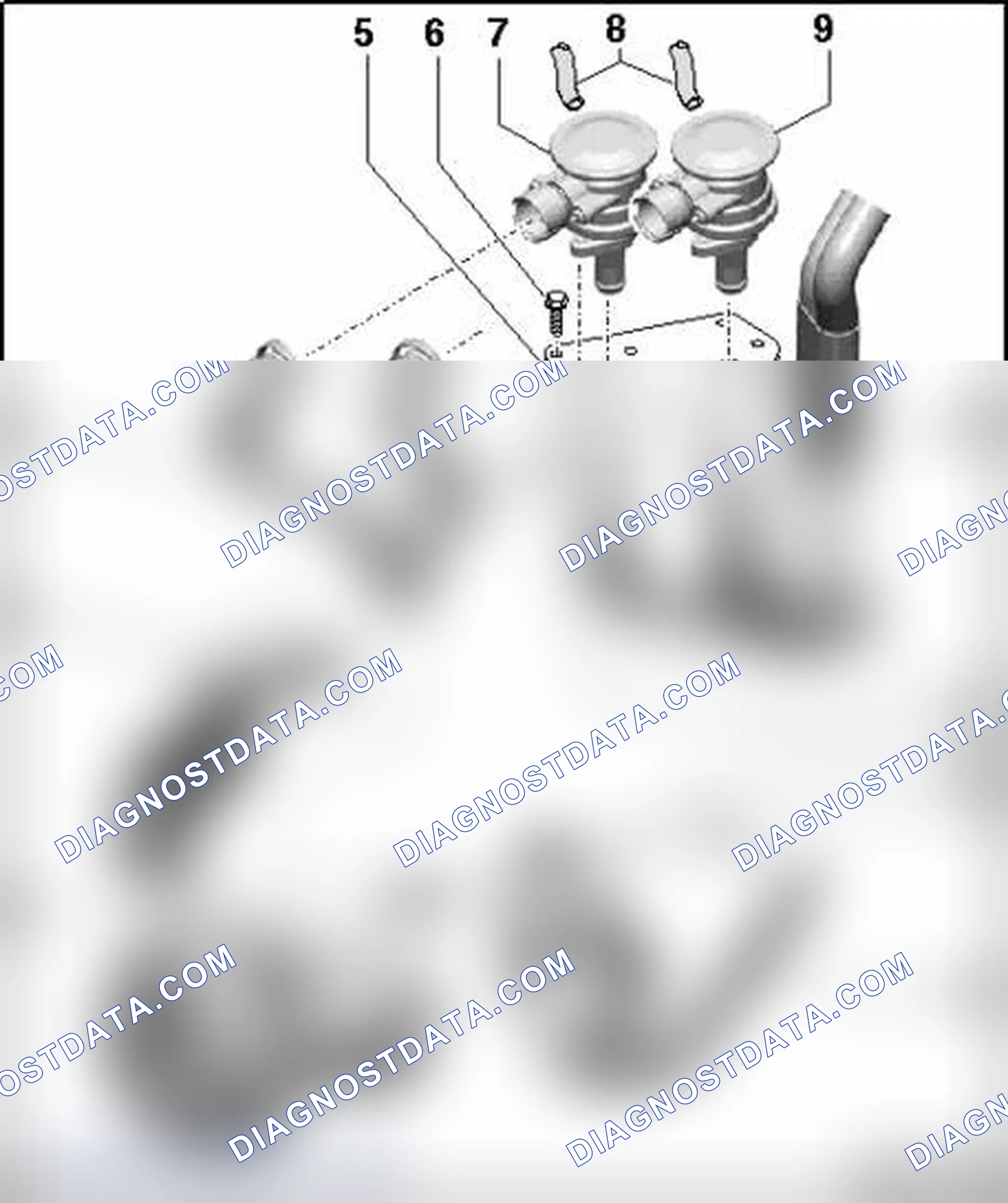 Scheme 360: Secondary Air Injection, Component Overview