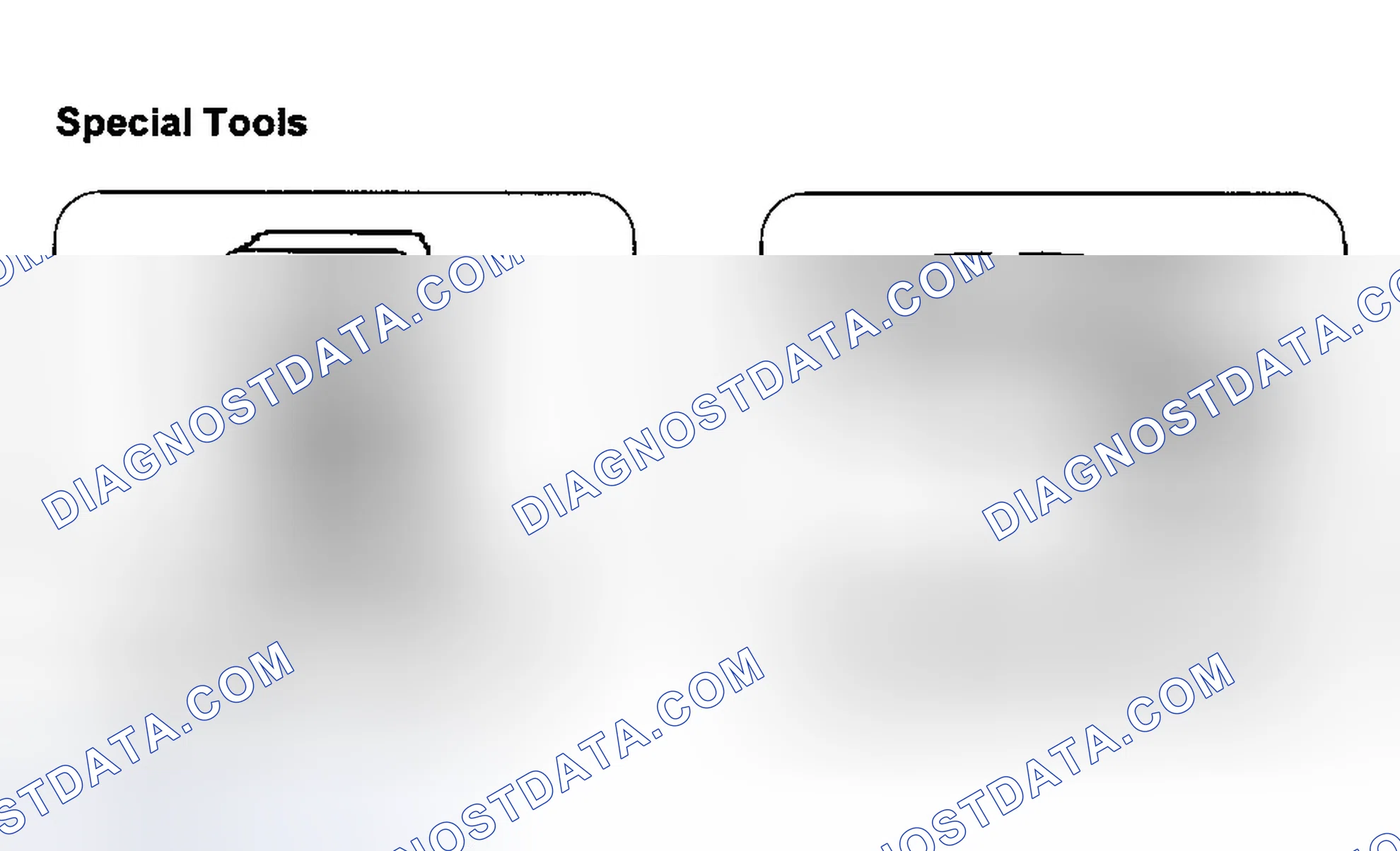 Scheme 68: SPECIAL TOOLS