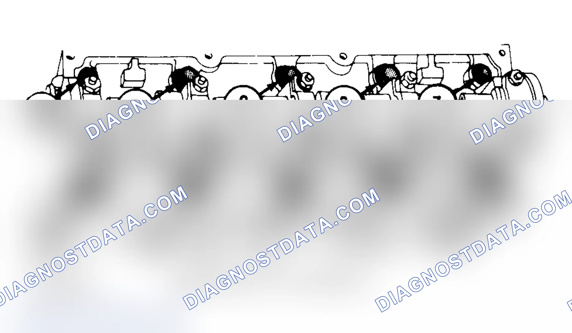 Scheme 7: Typical Cylinder Head Tightening or Loosening Sequence