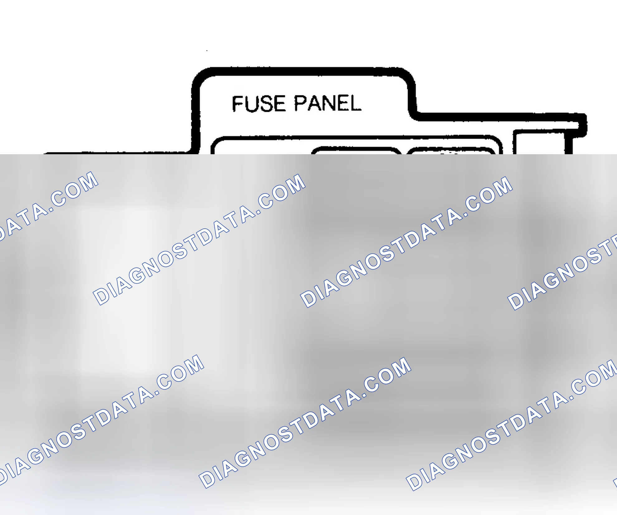 Scheme 2: INTERIOR FUSE PANEL IDENTIFICATION