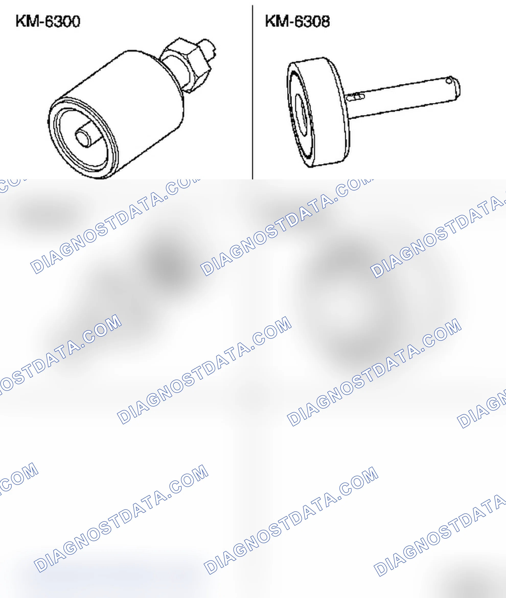 Special Tools, G9U 730 Engine