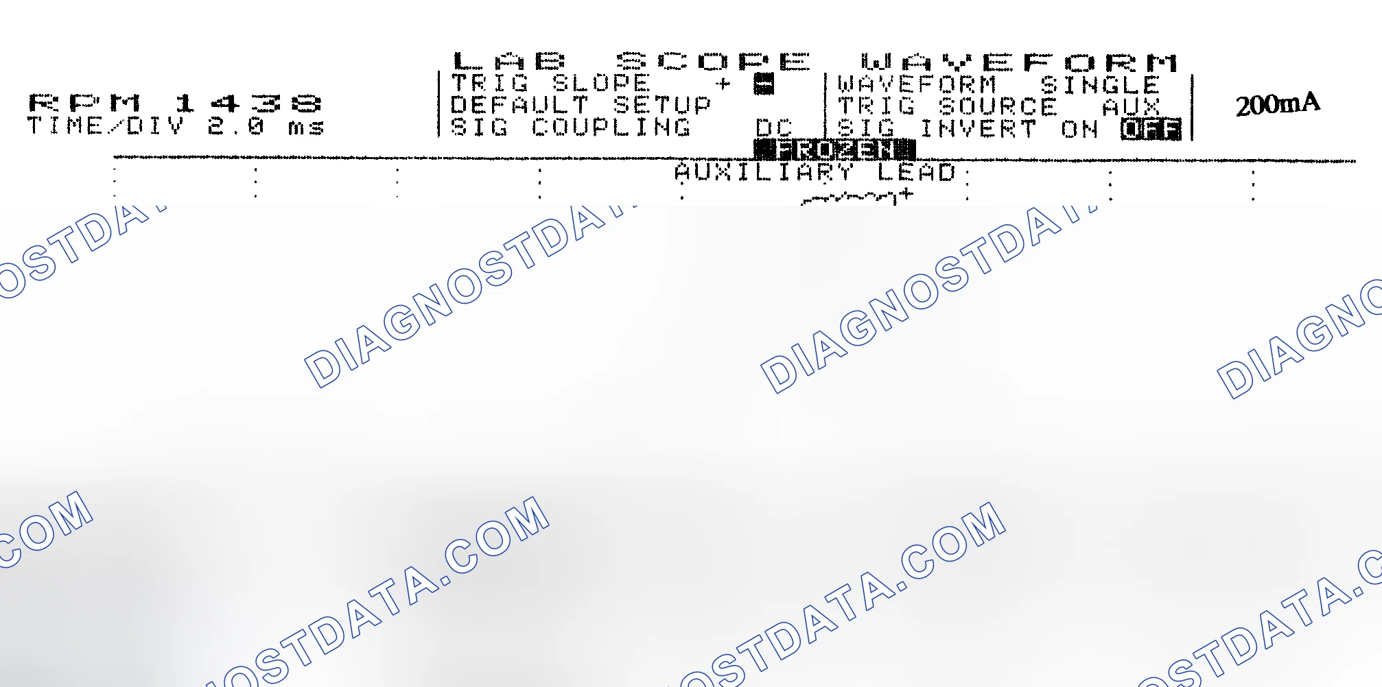 Scheme 15: Single Injector w/Normal Current Flow - Current Pattern