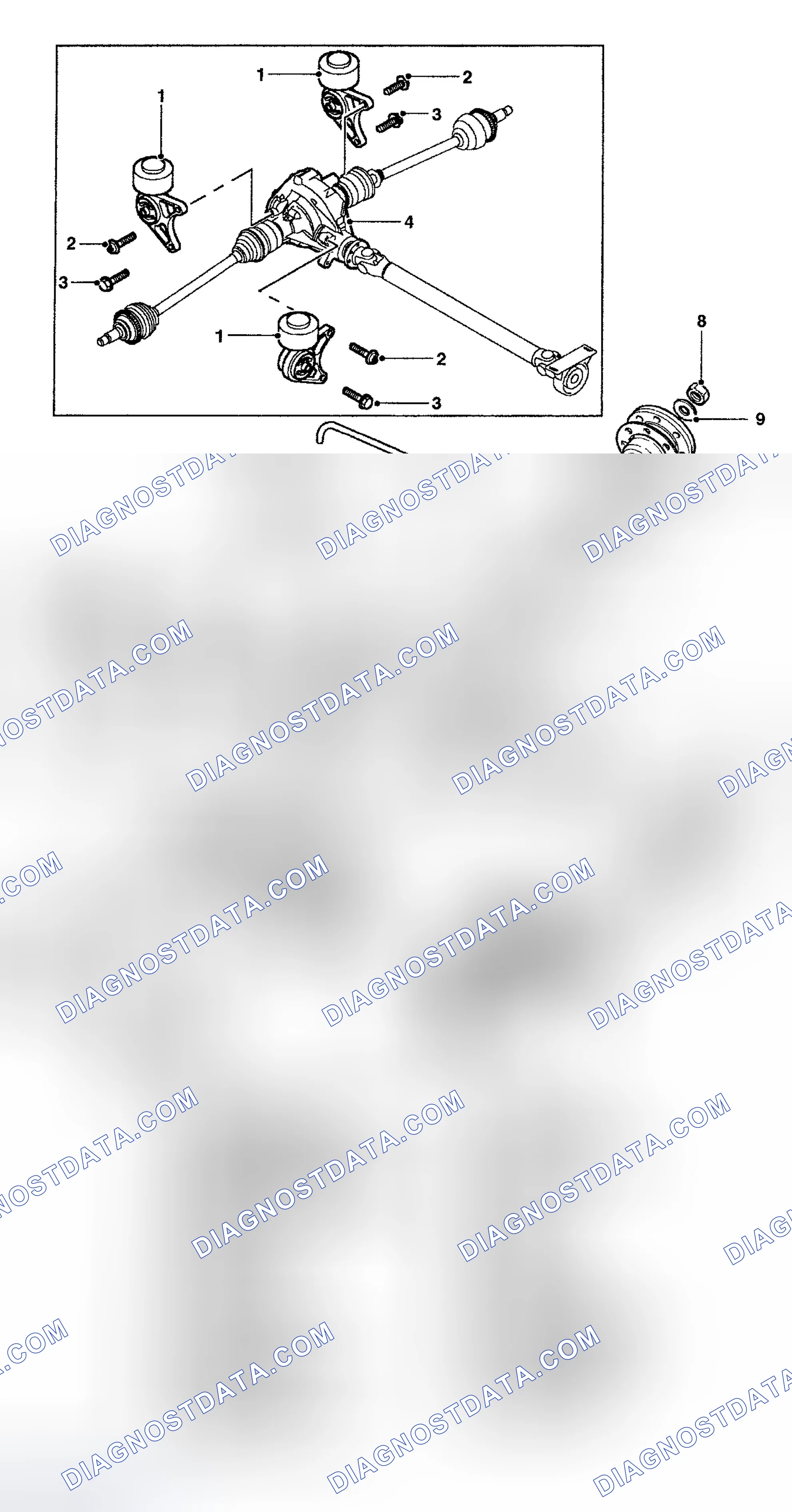 Scheme 47: REAR DIFFERENTIAL