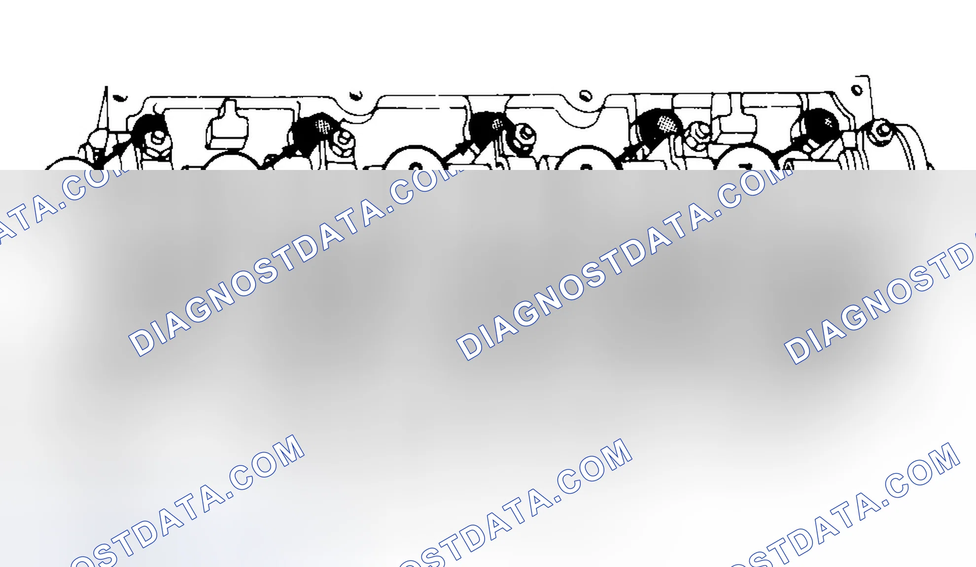 Scheme 7: Typical Cylinder Head Tightening or Loosening Sequence