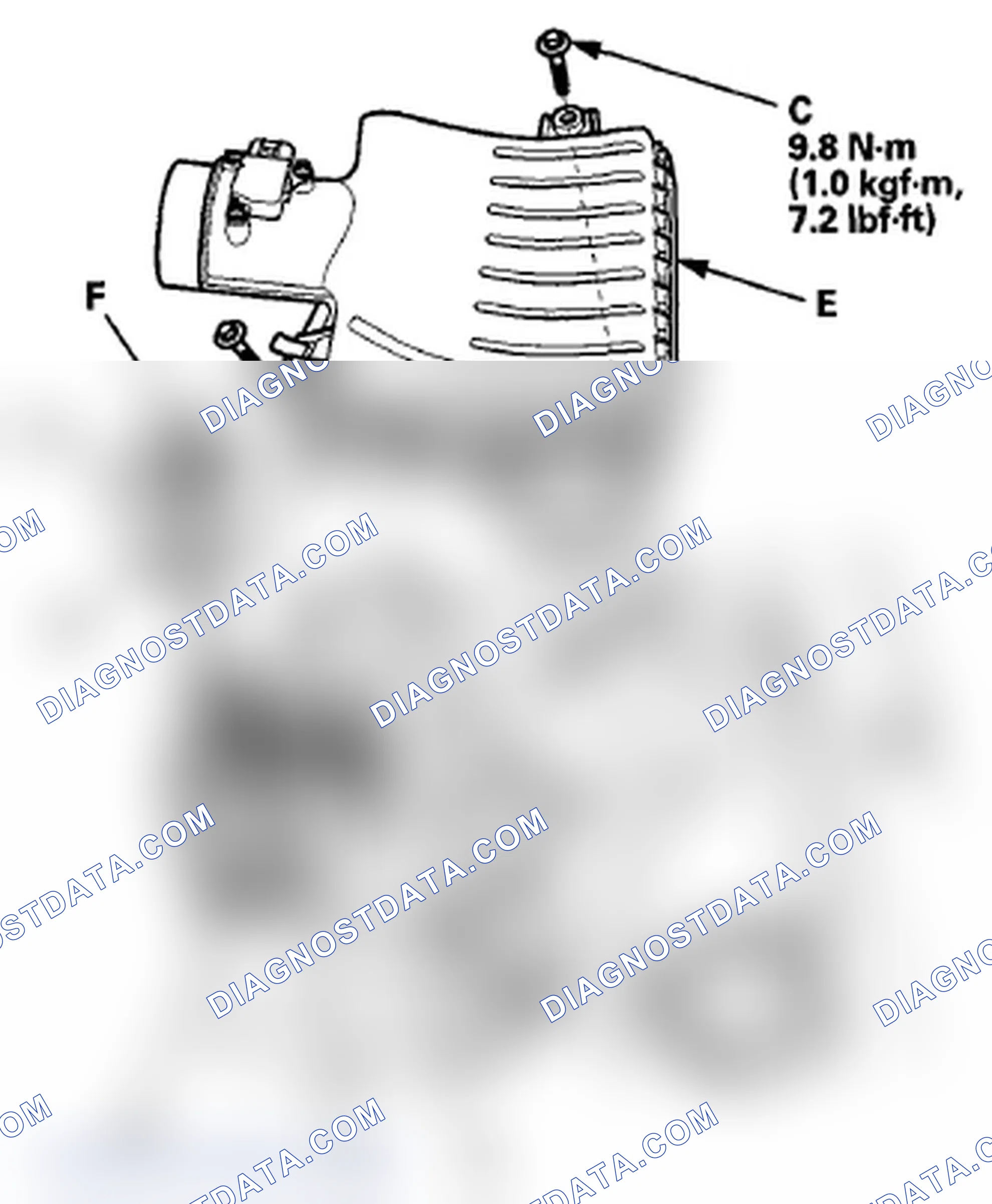 Scheme 362: Air Cleaner Removal/Installation