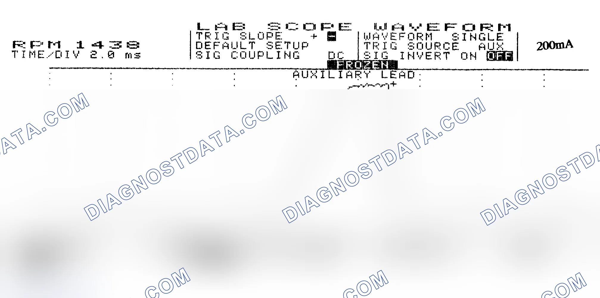 Scheme 15: Single Injector w/Normal Current Flow - Current Pattern