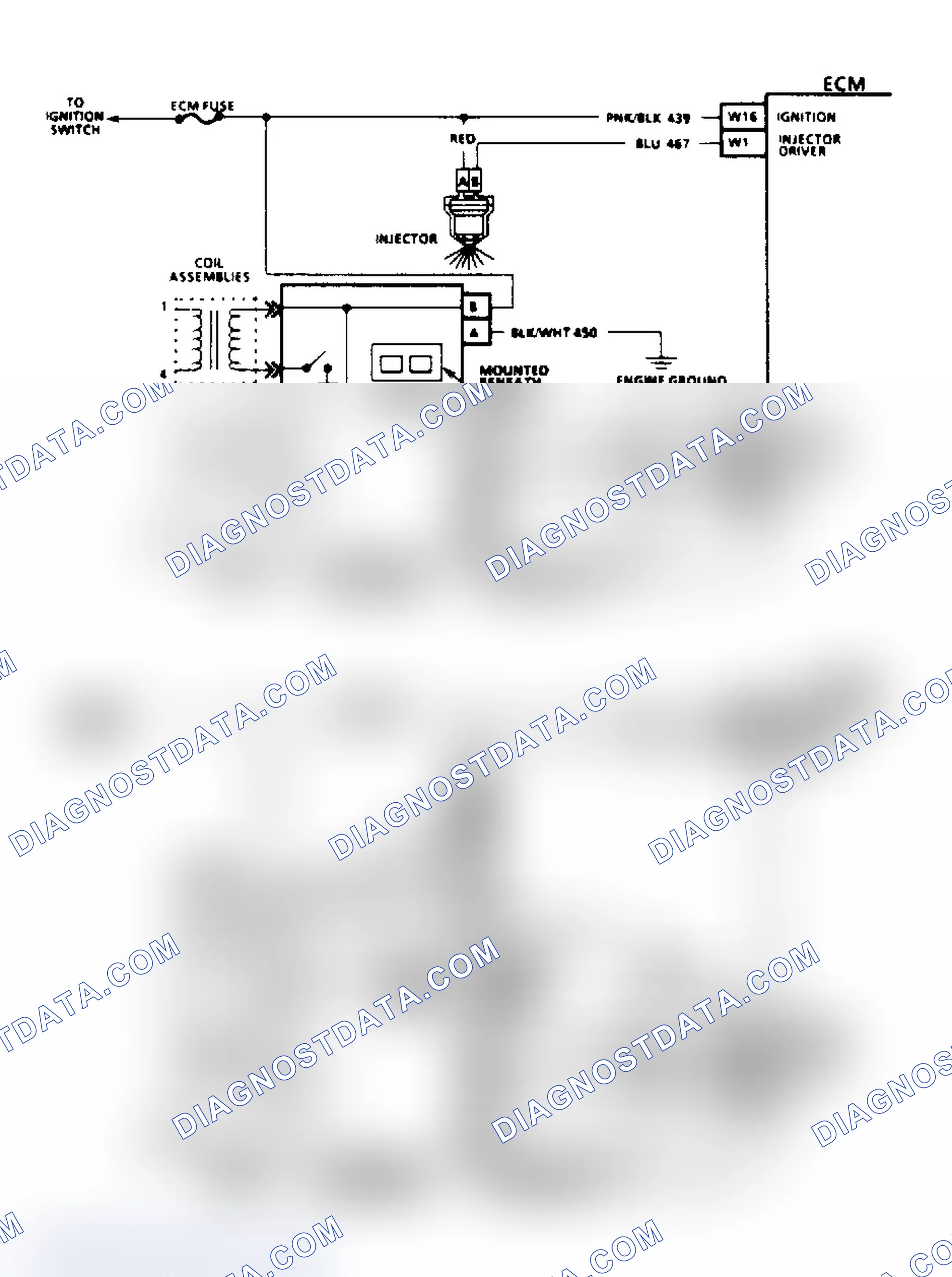 Scheme 219: Chart A3 Schematic, Cranks But Won't Run (2.5L A & N Body)