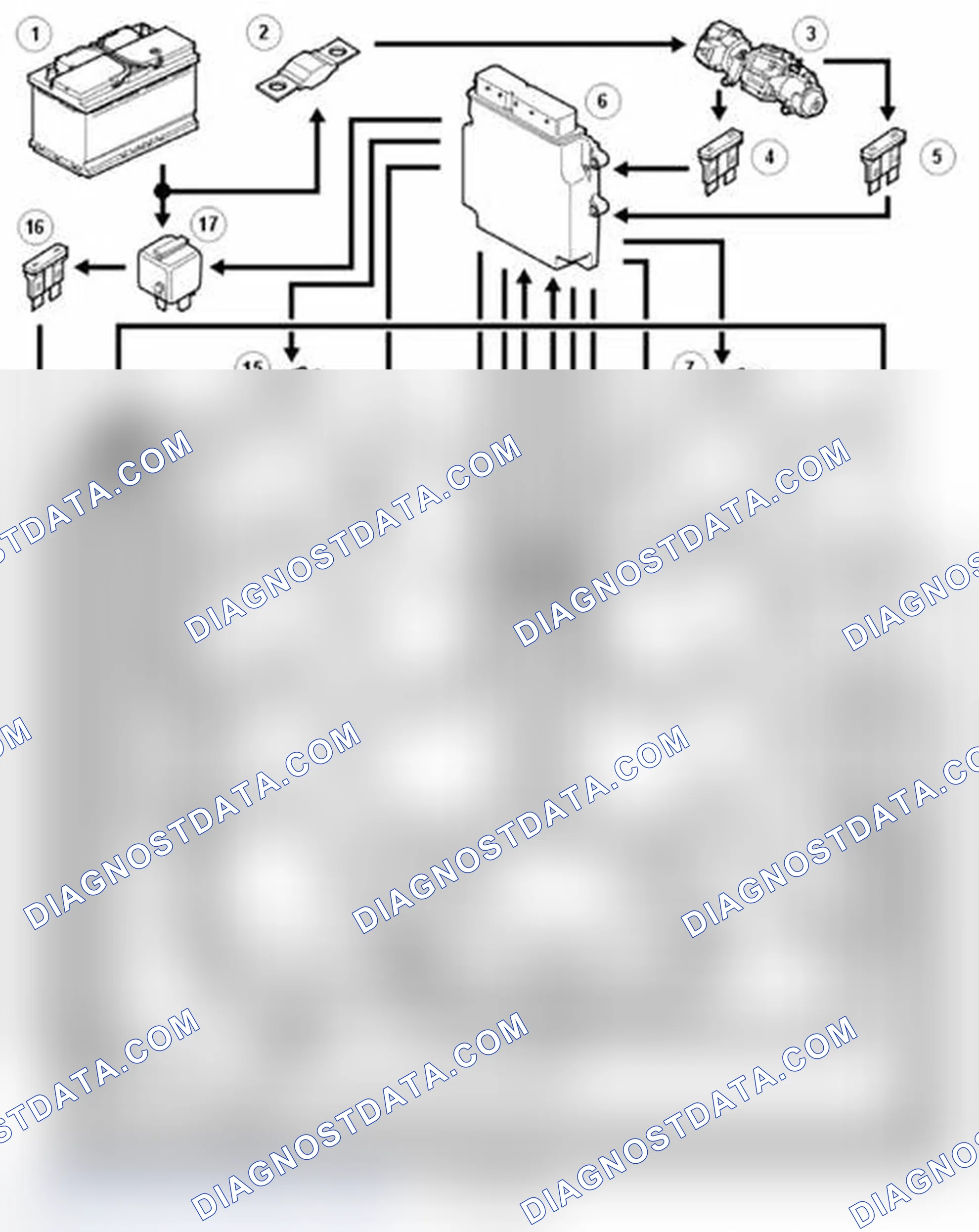 Scheme 7: ENGINE IGNITION CONTROL DIAGRAM