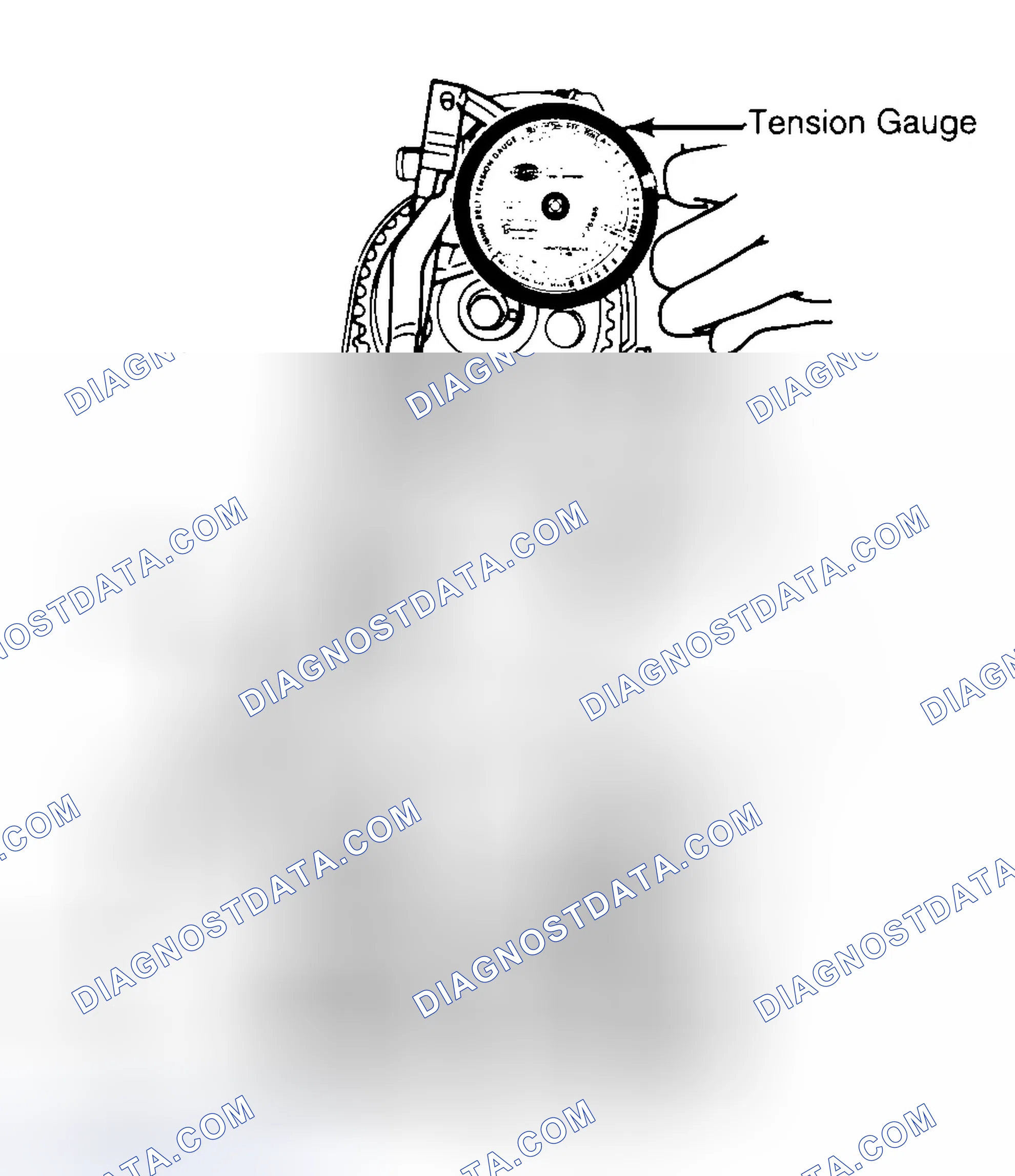 Scheme 3: Adjusting Typical Timing Belt Tension