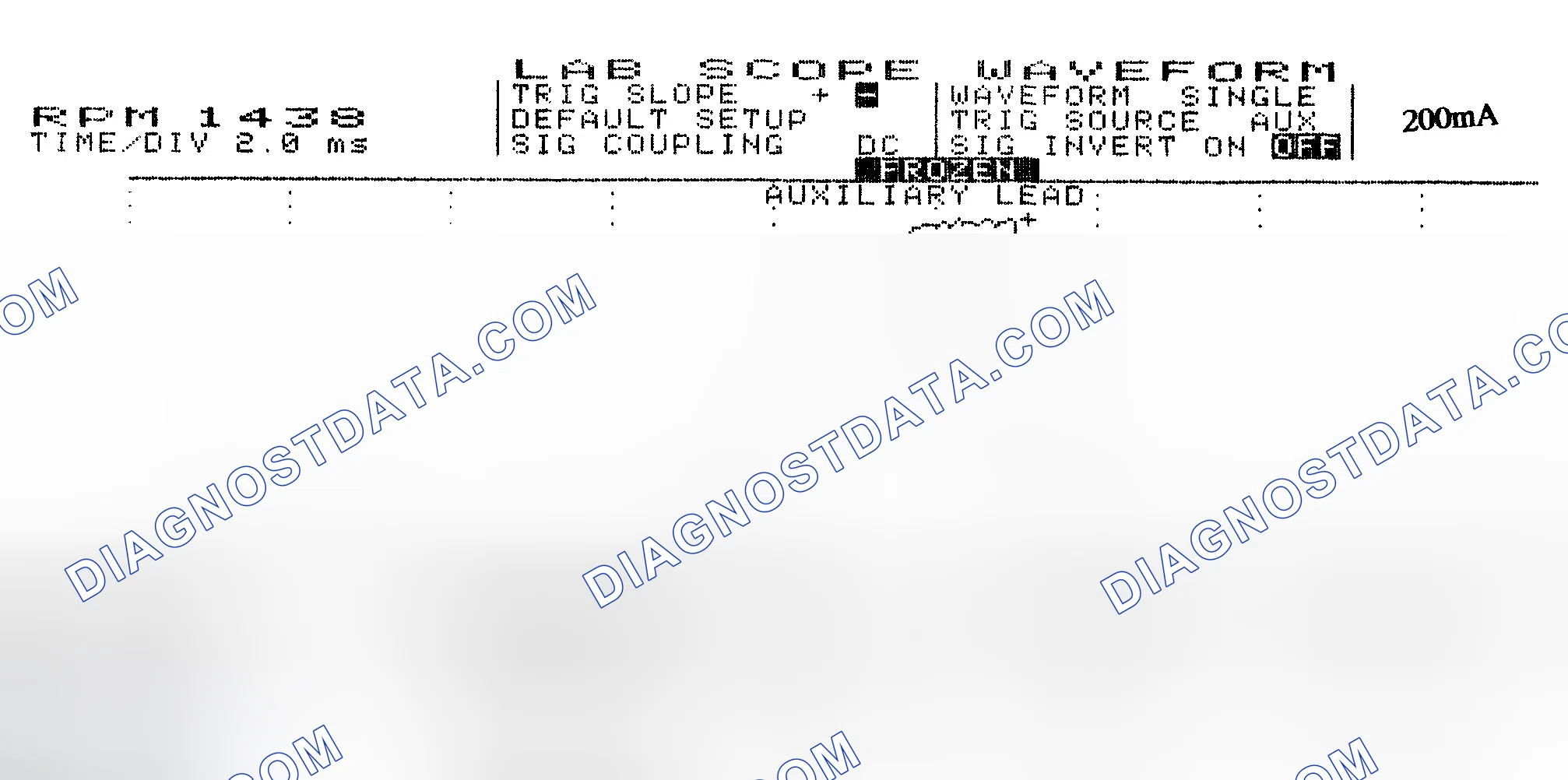 Scheme 15: Single Injector w/Normal Current Flow - Current Pattern