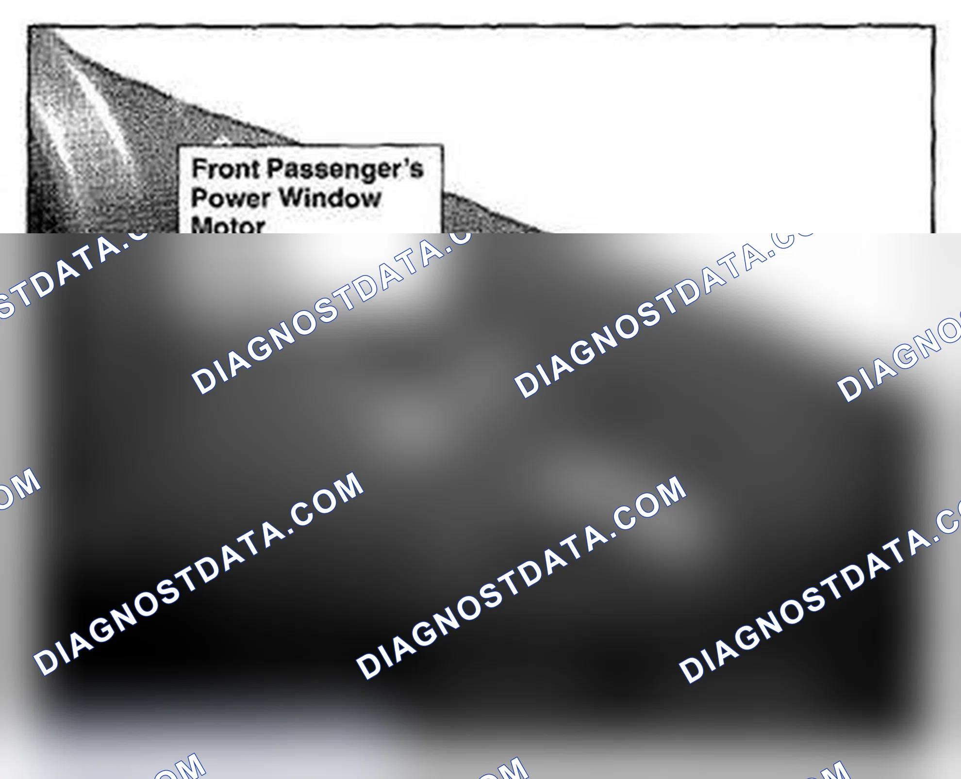 Scheme 557: Front Passengers Door Component Location (Photo 152)