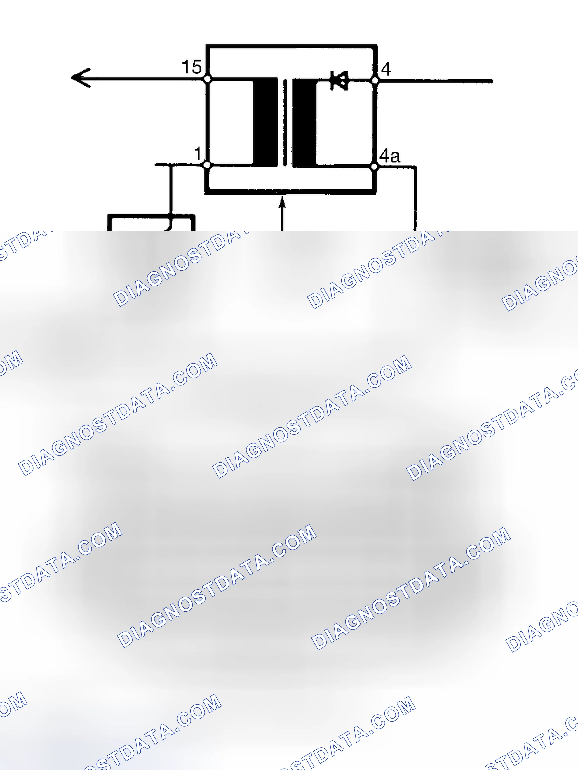 Scheme 3: DIS Ignition Coil Schematic & Terminal Identification (318i, 318is, 318ti)