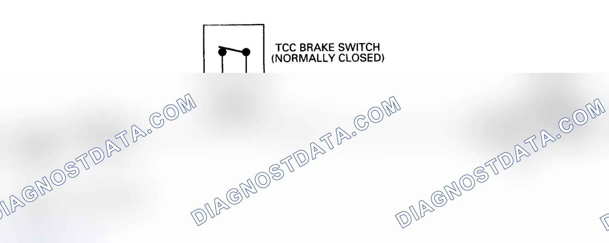 Scheme 87: Codes 37/38 Schematic ("C", "G", "K" & "P" Series) TCC Brake Switch On/Off