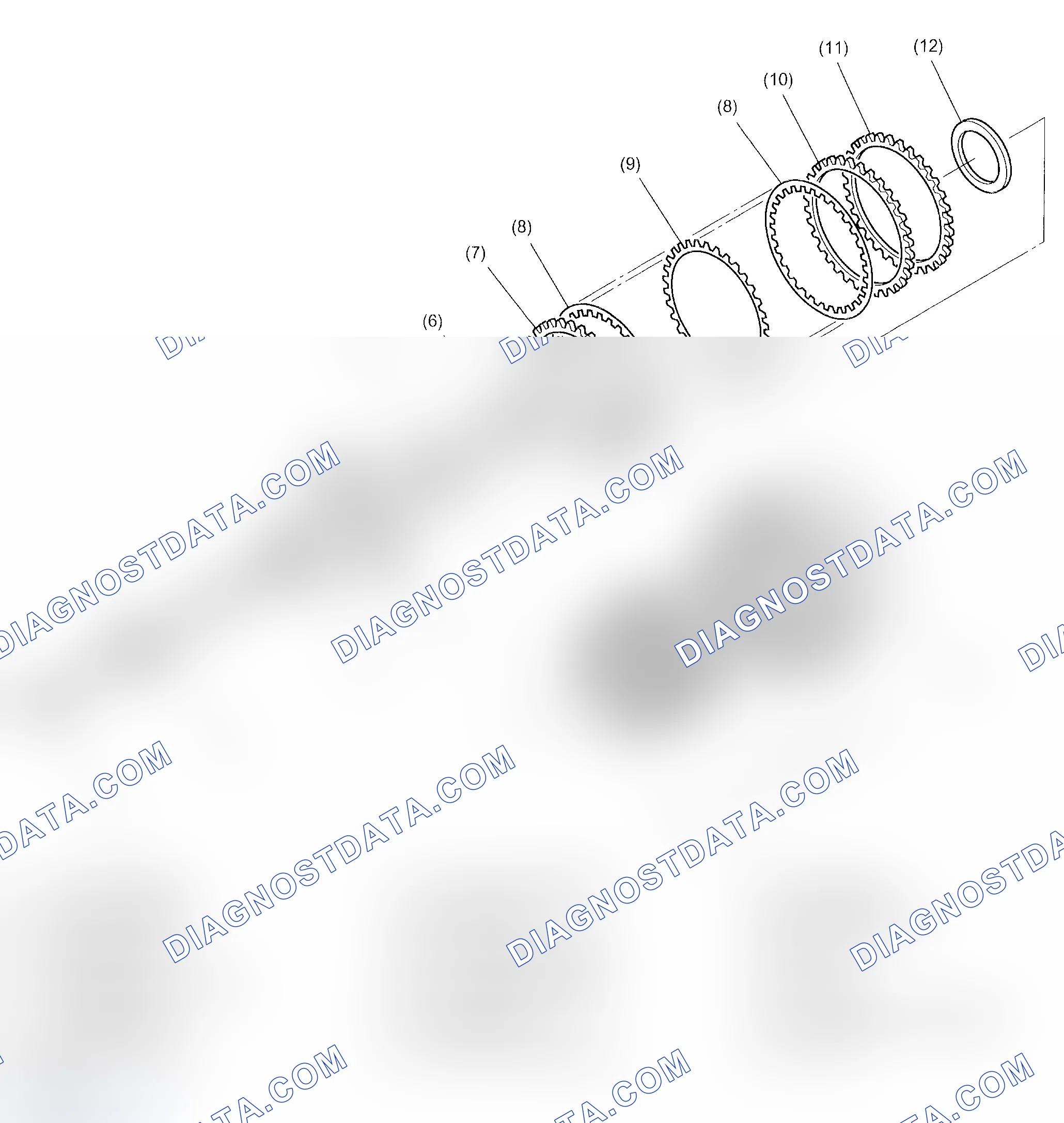 Scheme 760: MULTI-PLATE CLUTCH (LSD)