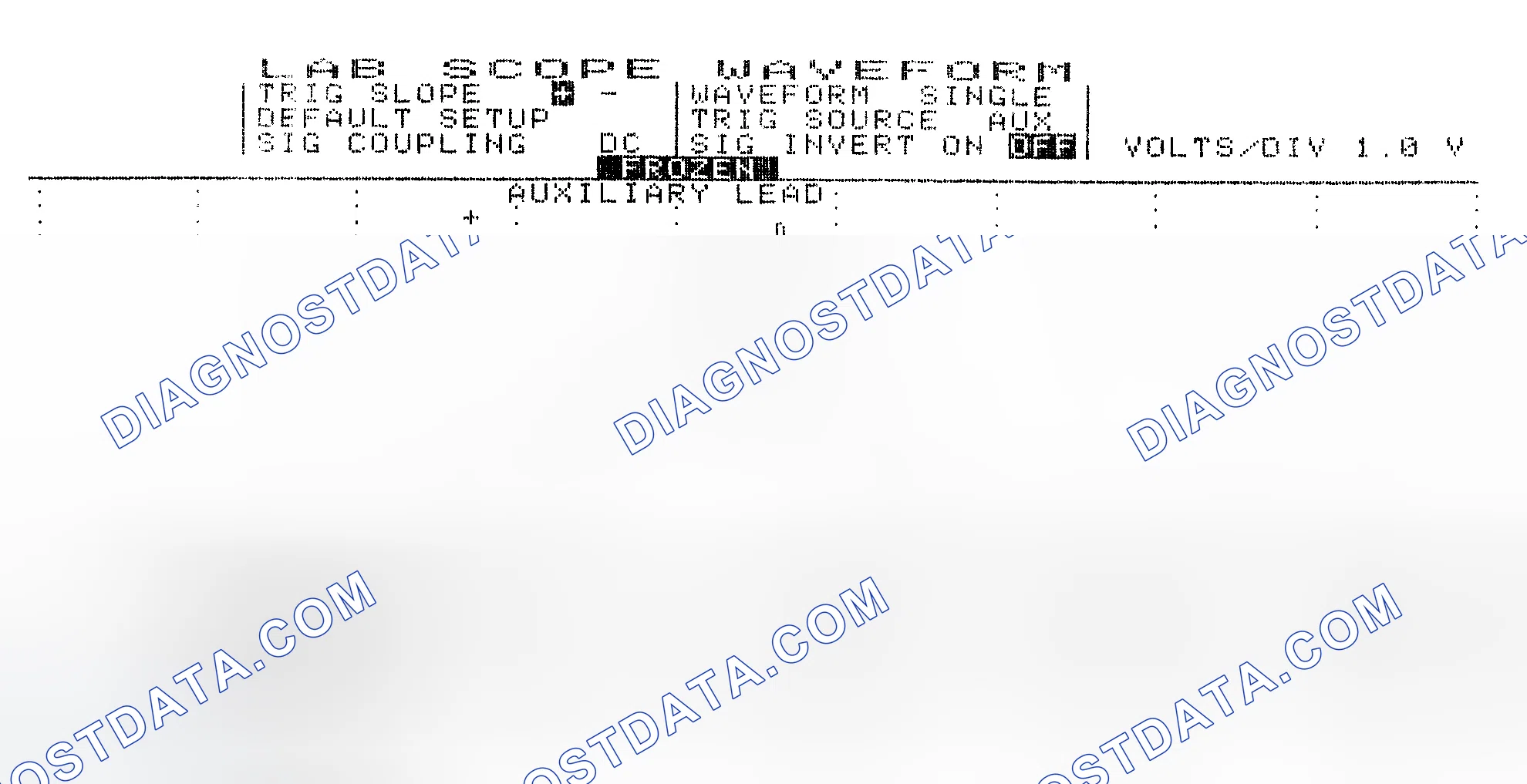 Scheme 19: Single Injector w/Excessive Current Flow - Current Pattern