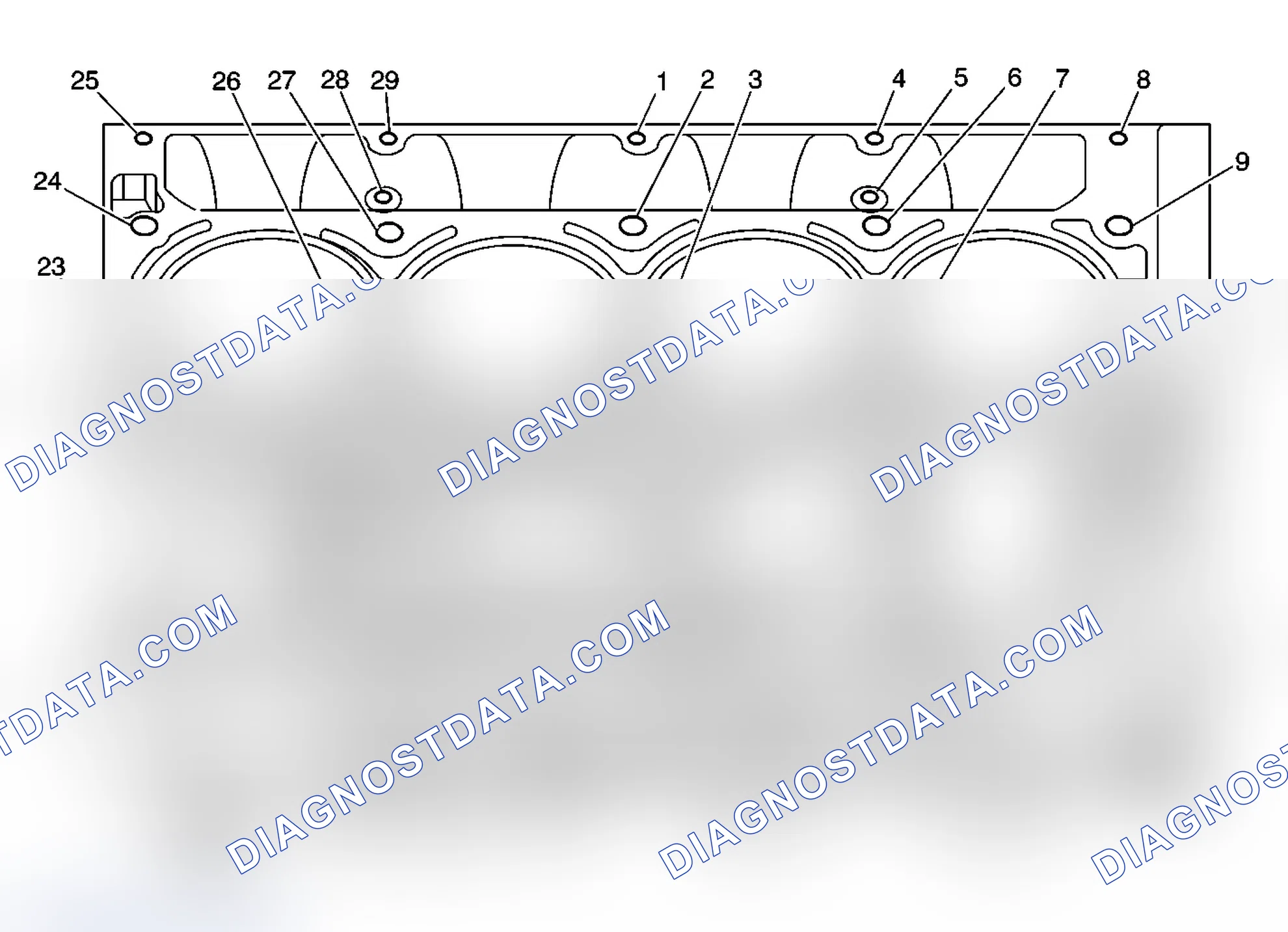 Scheme 38: Engine Block - Left Side View