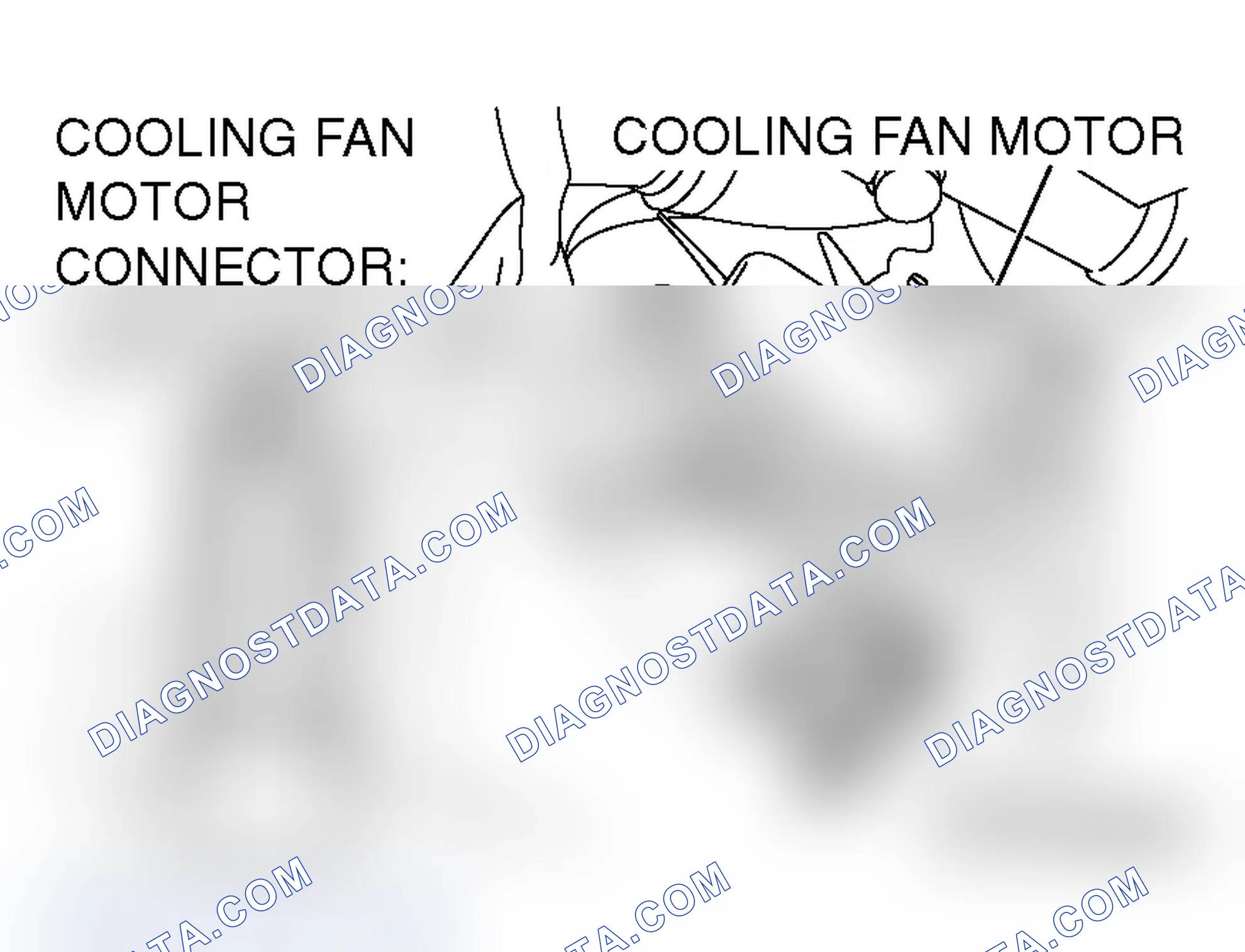 Scheme 124: COOLING FAN MOTOR CHECK