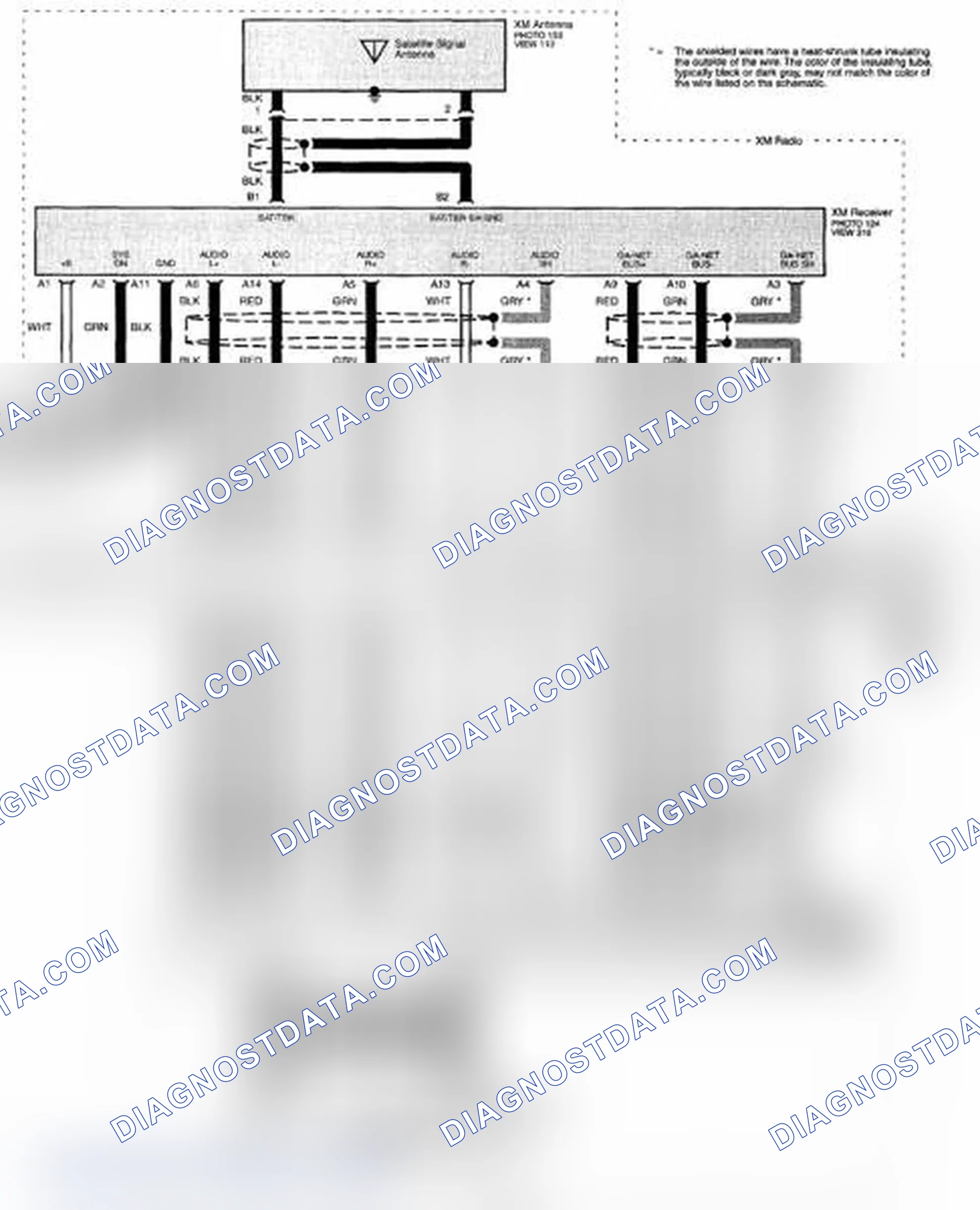 Scheme 302: Audio System Circuit Diagram - Navigation (Page 150-9)