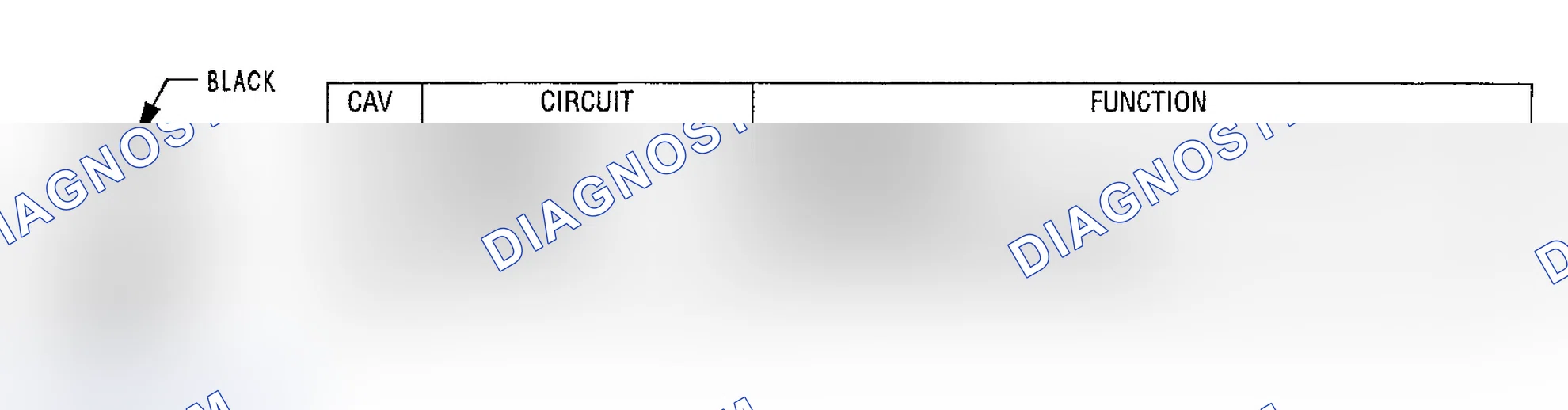 Scheme 362: LINE PRESSURE SENSOR CONNECTOR END VIEW (4.7L)