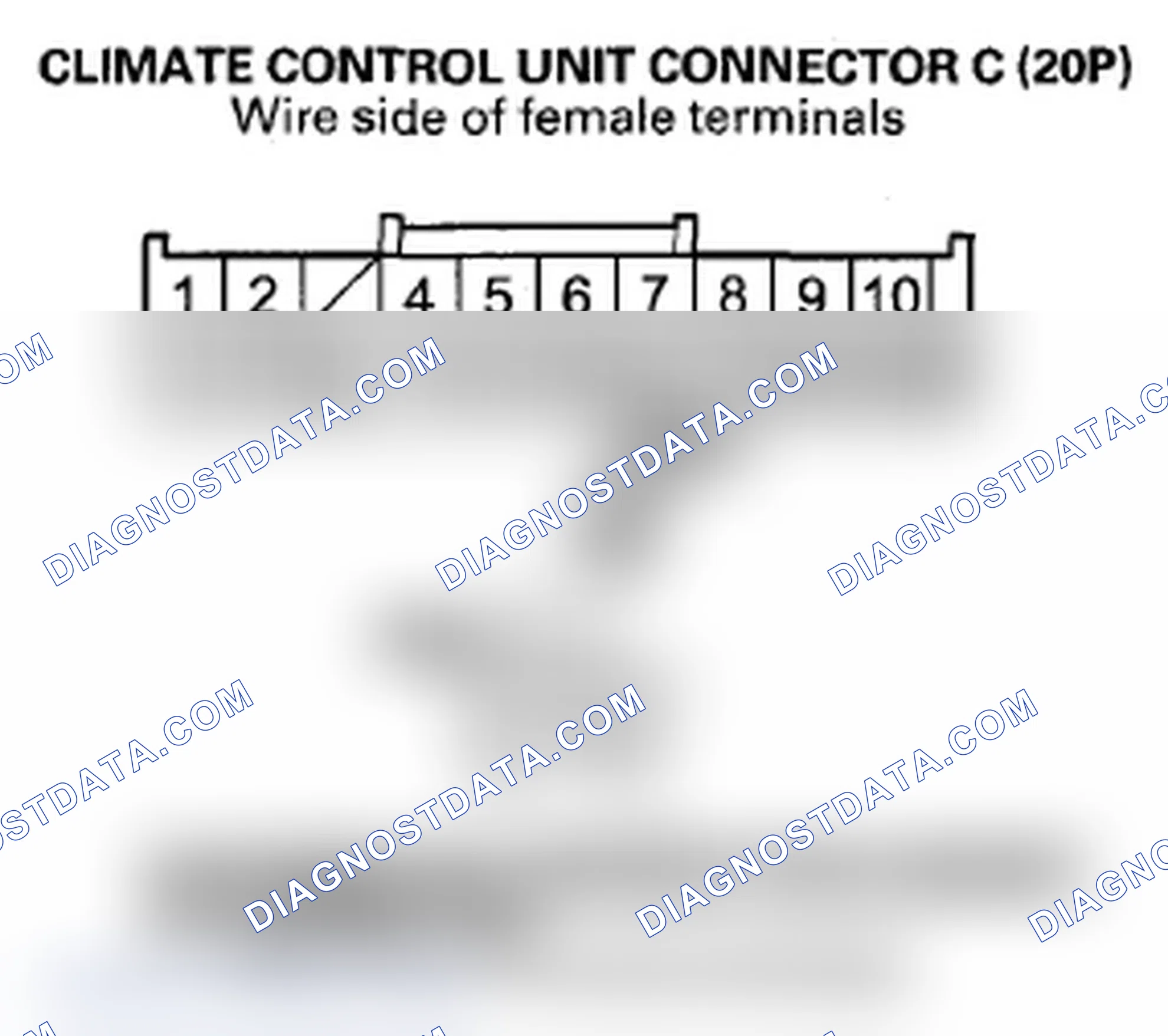 Scheme 43: DTC B1231 or DTC indicator G and AUTO: An Open in the Evaporator Temperature Sensor Circuit
