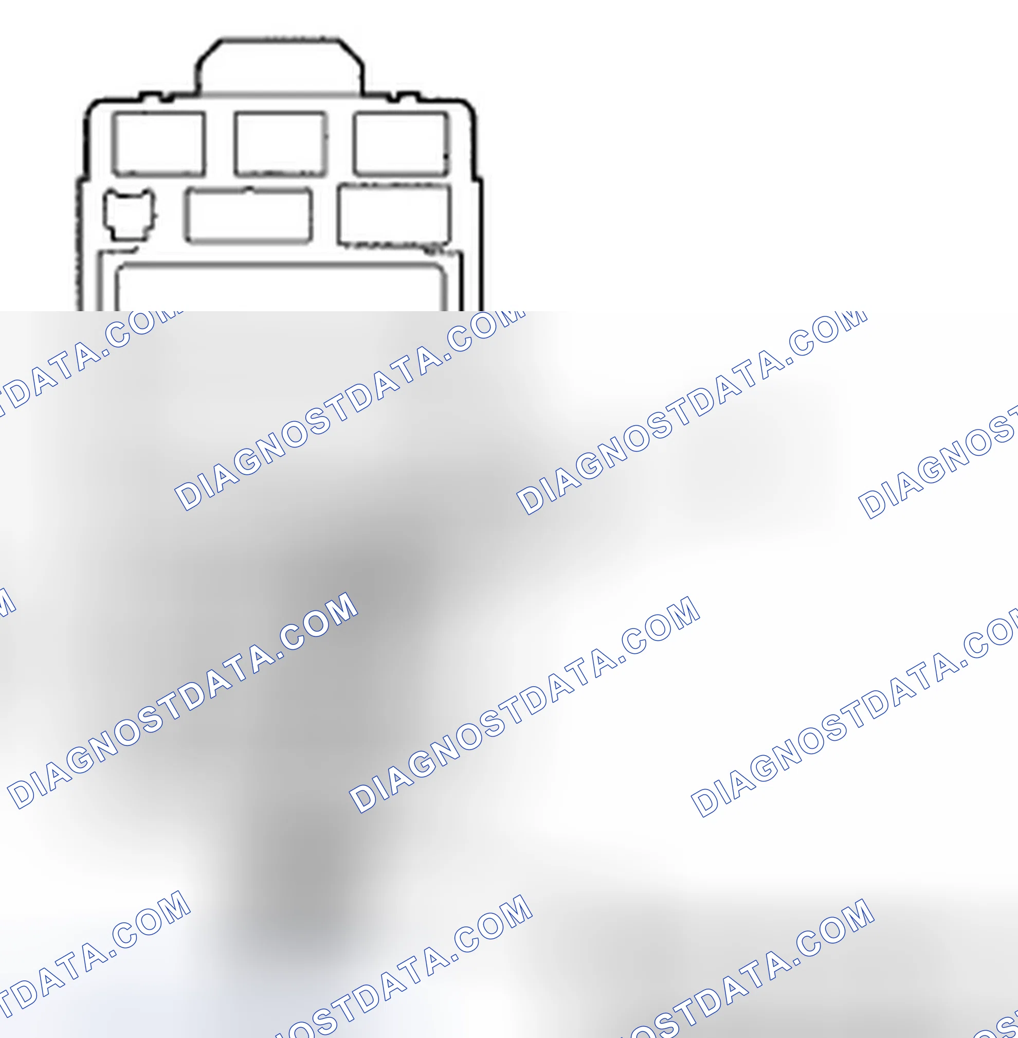 Scheme 11: Troubleshooting - B-CAN System Diagnosis Test Mode 1 and Test Mode 2 (without the HDS)