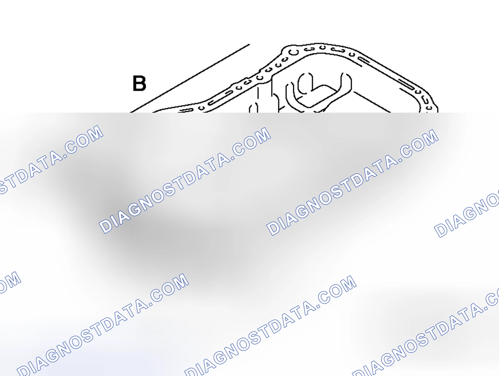 Scheme 43: << A >> ENGINE OIL PAN REMOVAL