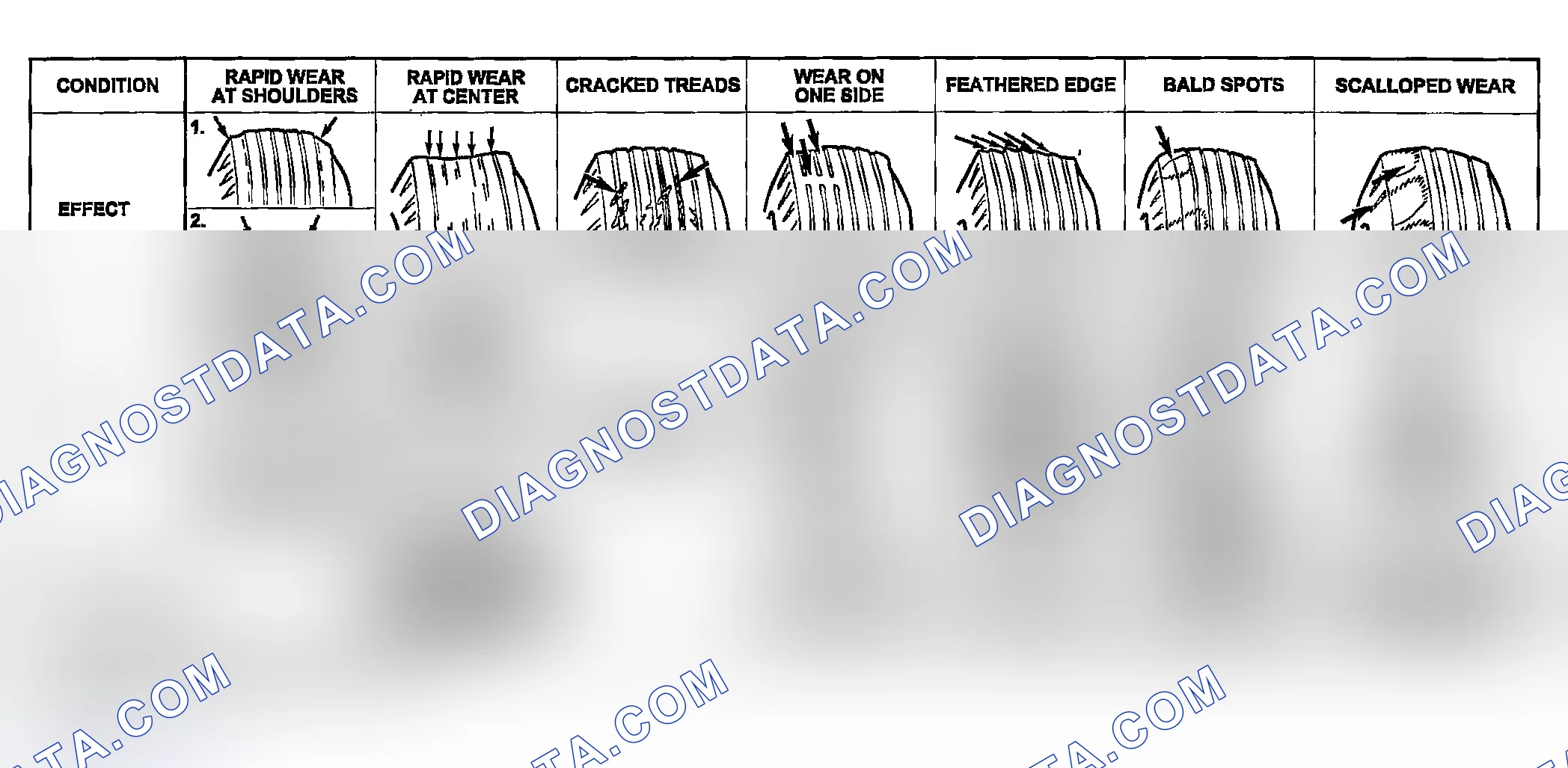 Scheme 21: TIRE WEAR PATTERNS