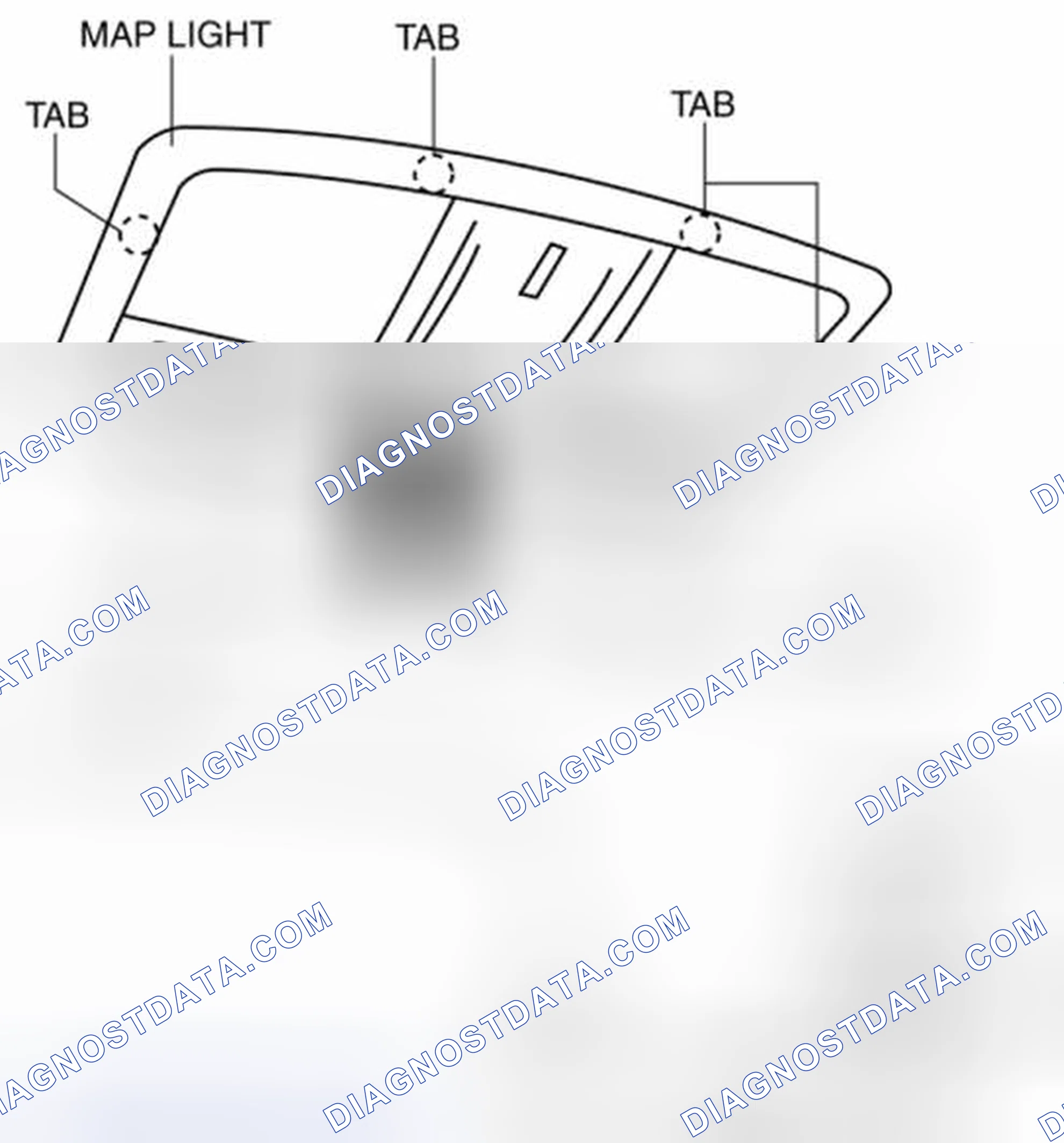 Scheme 147: MAP LIGHT REMOVAL/INSTALLATION