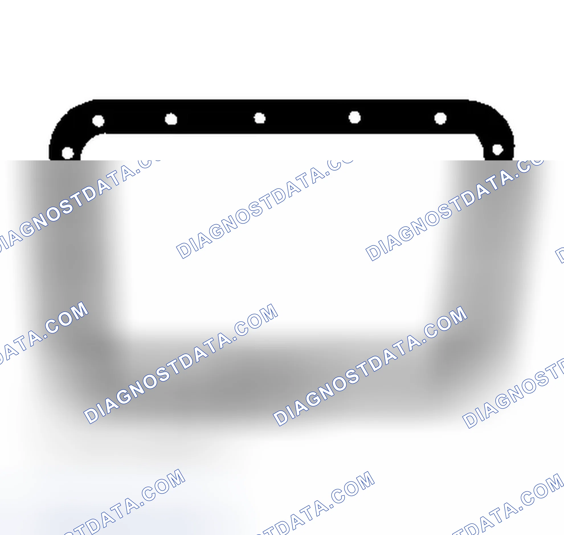 Scheme 245: Identifying Oil Pan Gasket (4R44E & 5R55E)