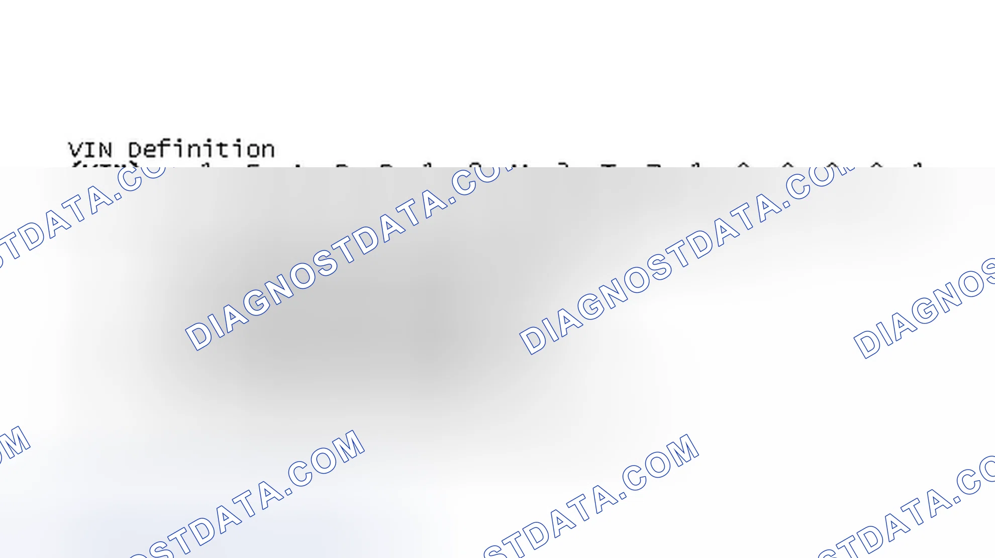 Scheme 1: VIN Definition
