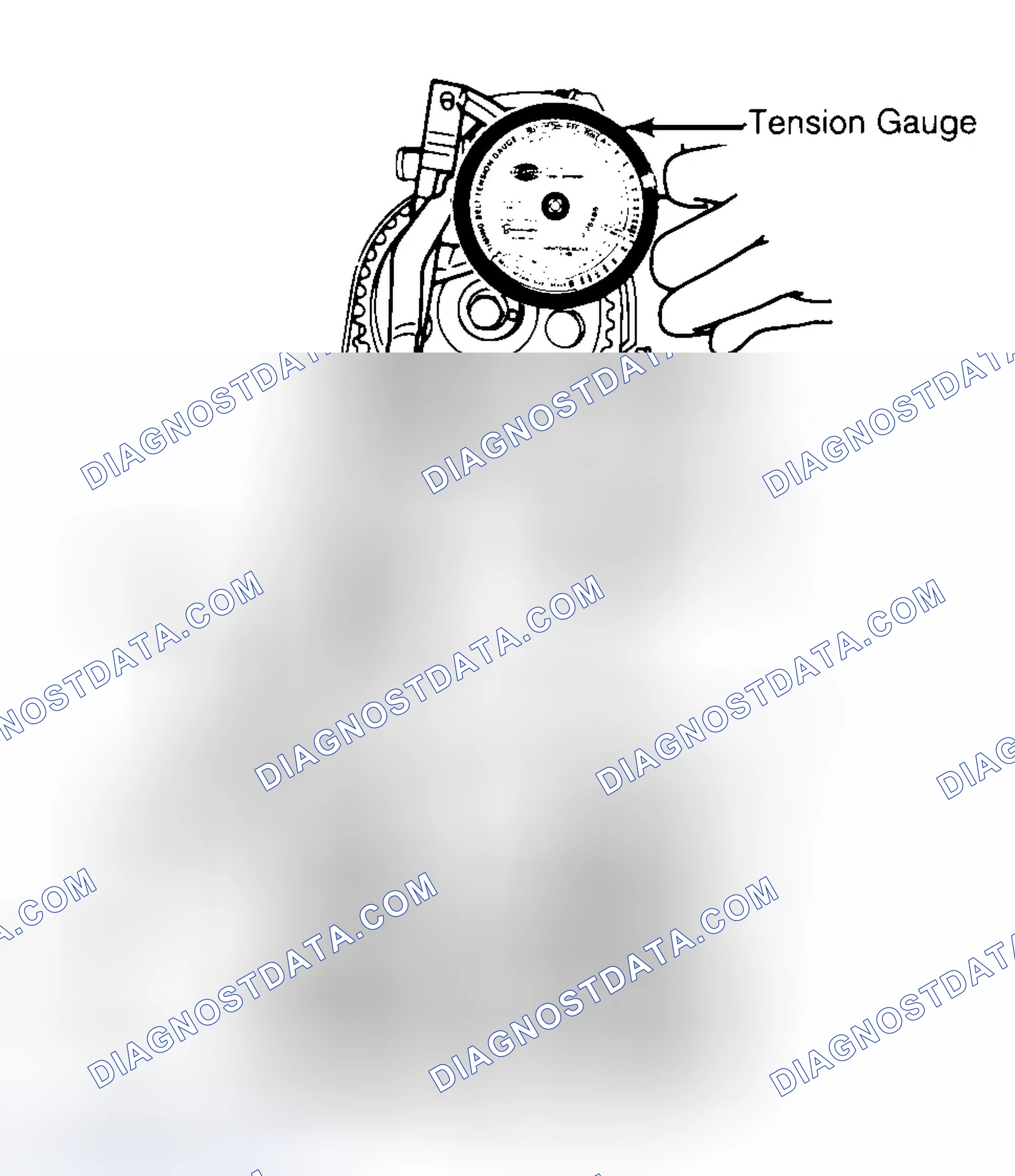 Scheme 3: Adjusting Typical Timing Belt Tension