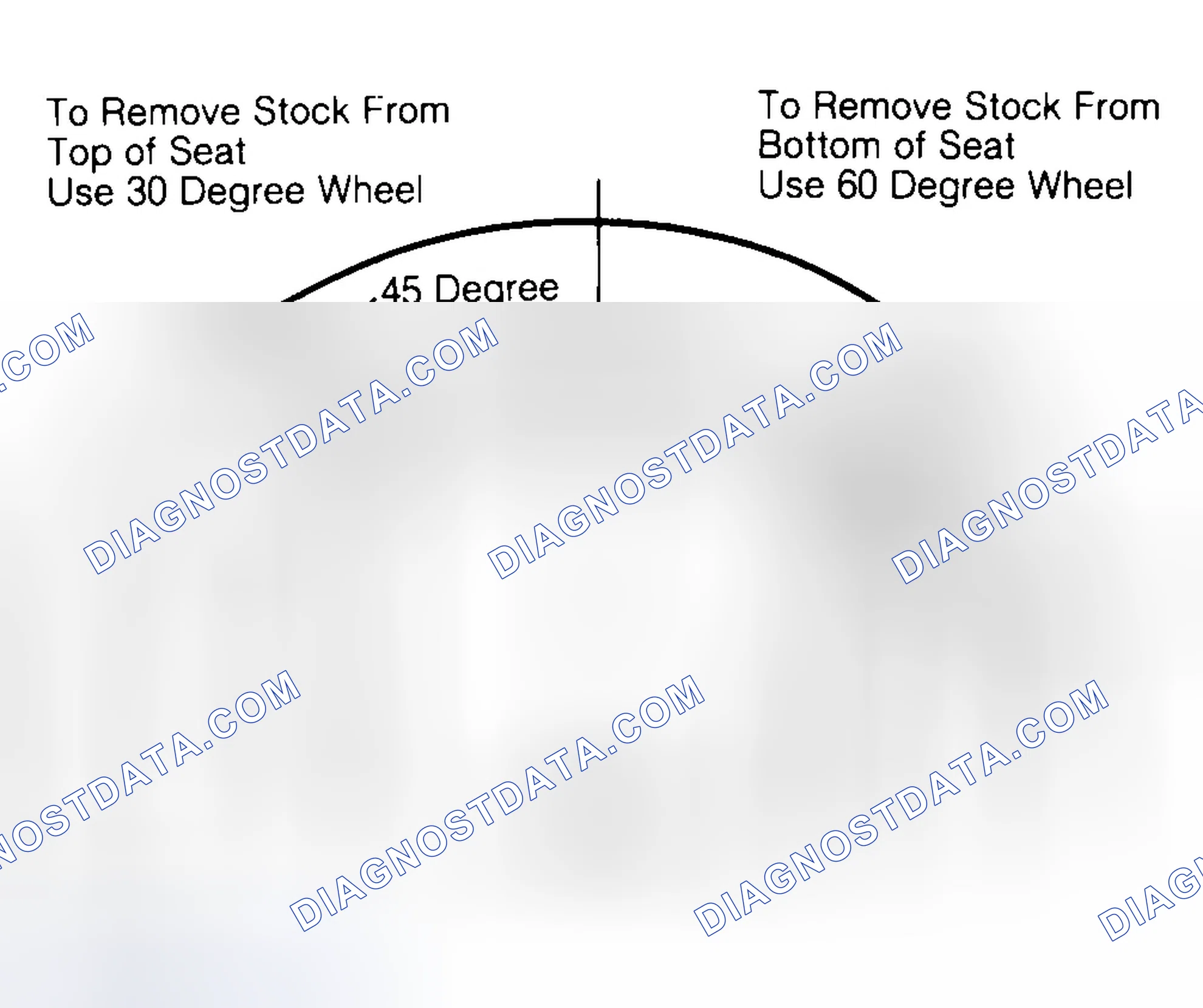 Scheme 19: Adjusting Valve Seat Width