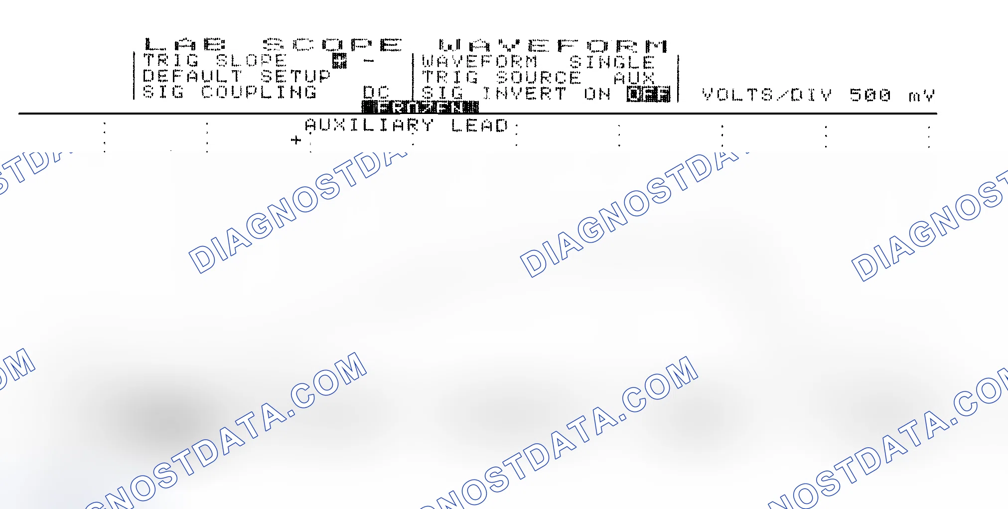 Scheme 14: Single Injector w/Excessive Current Flow - Current Pattern